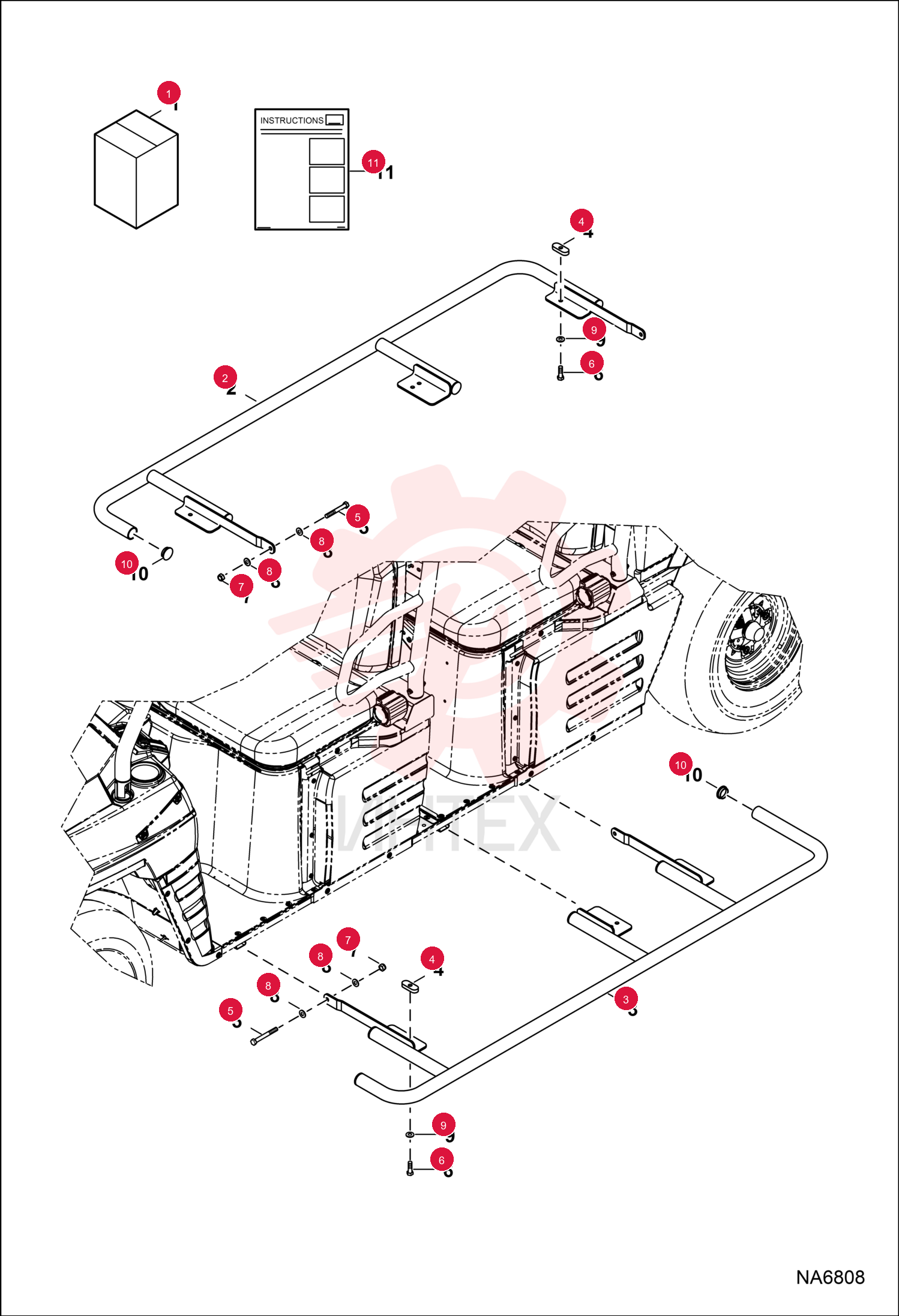 KIT, BAR NERF 7226935 (2)