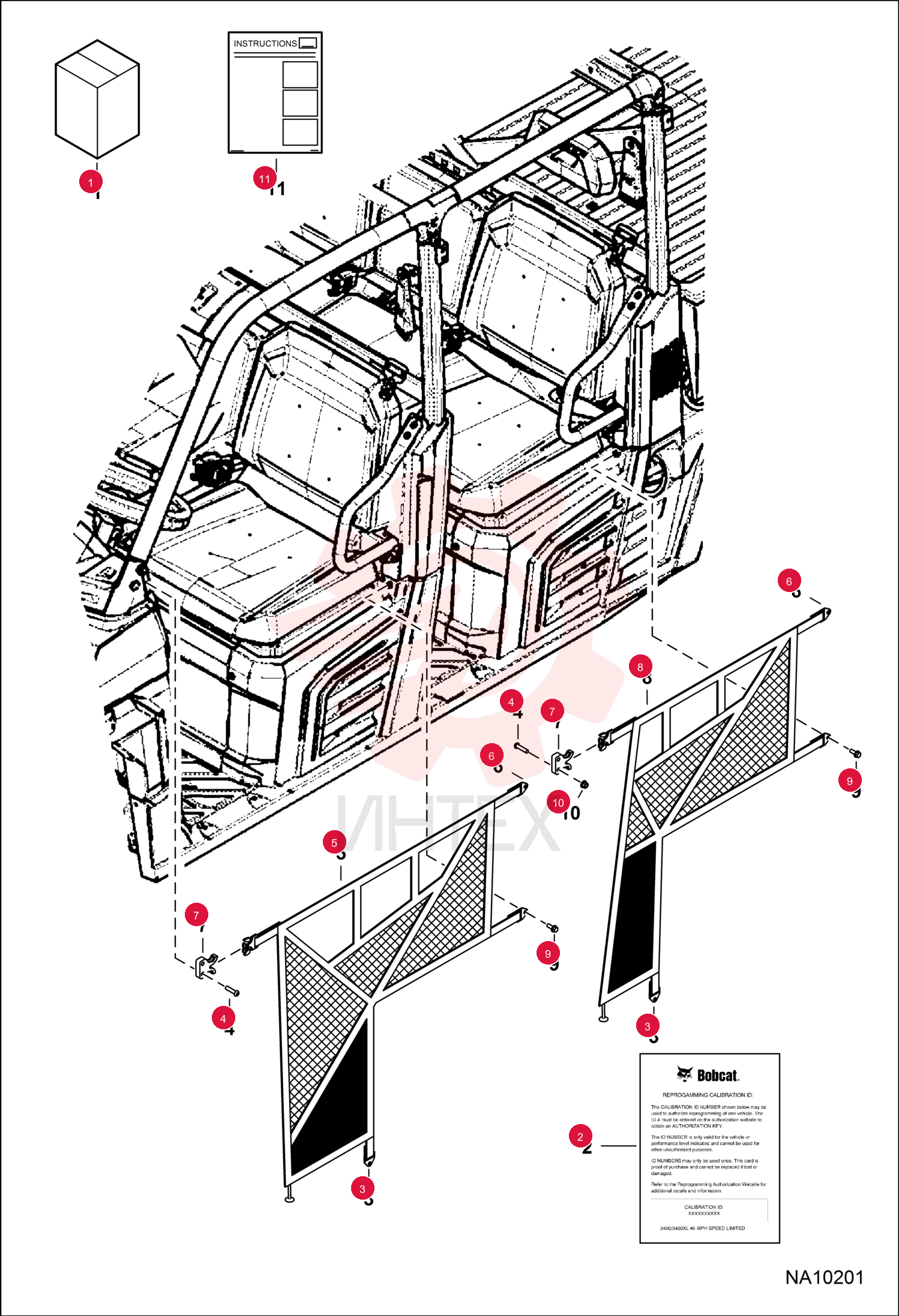 KIT, SPEED LIMIT 40 GAS XL 7261165 (3)