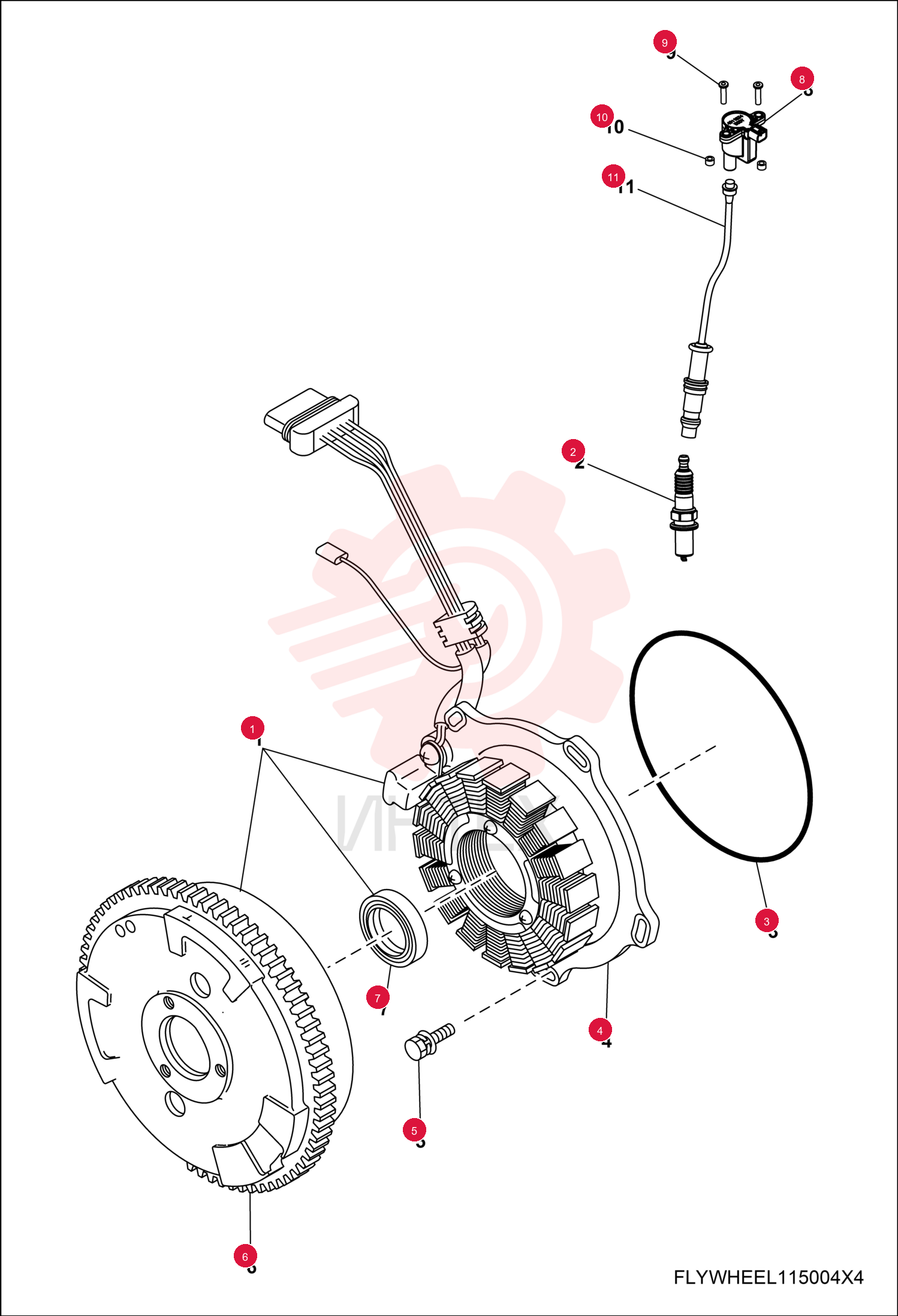 PLUG, SPARK 7018685