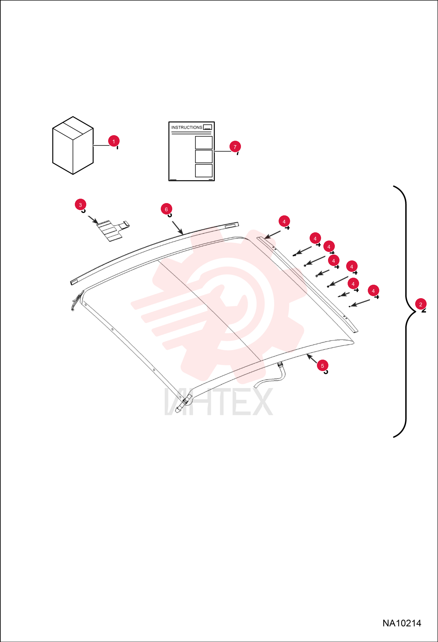 STRAP, HOLD DOWN 7030233 (6)