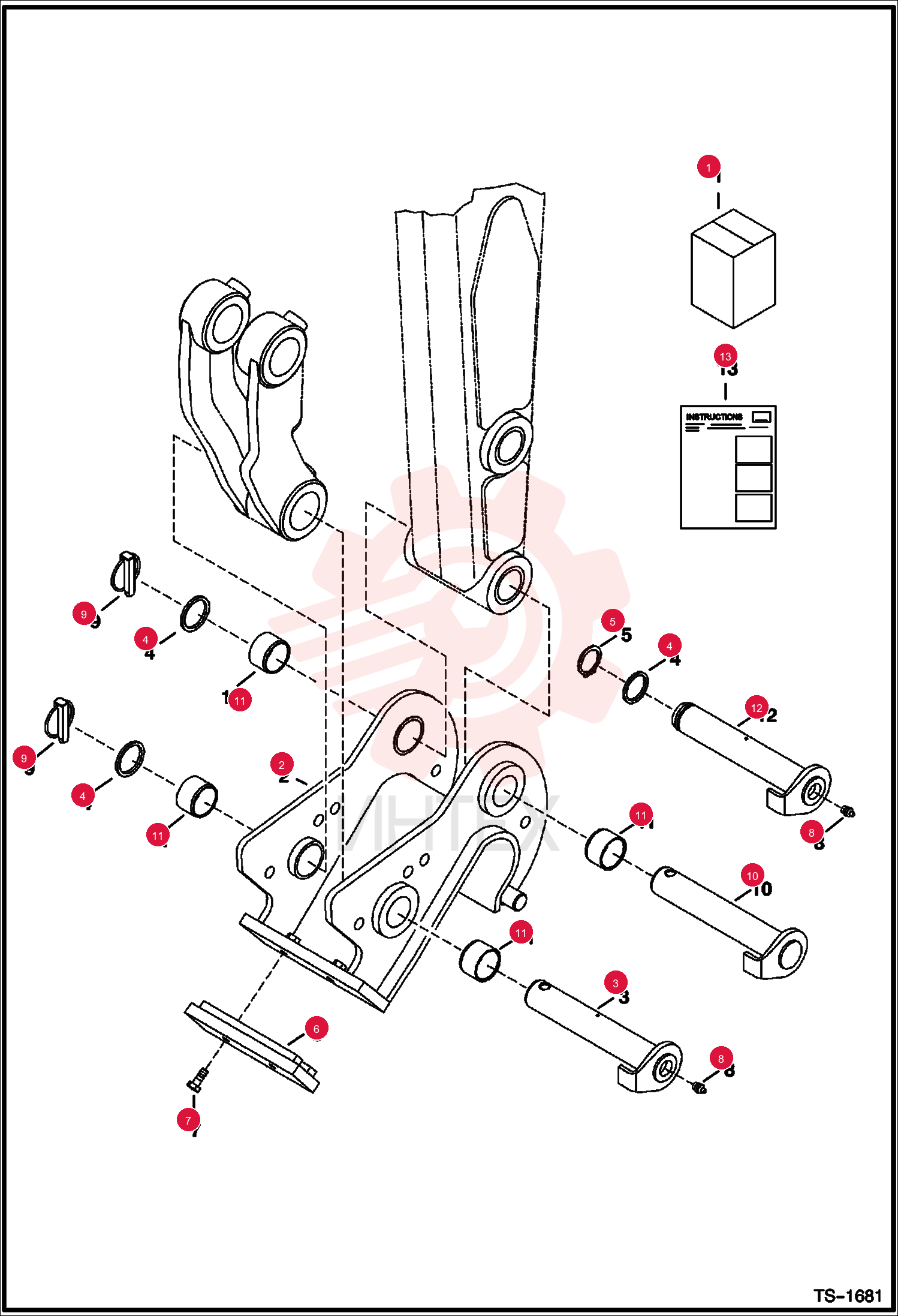KIT, BOLT-ON X-CHANGE 6803411 (1)
