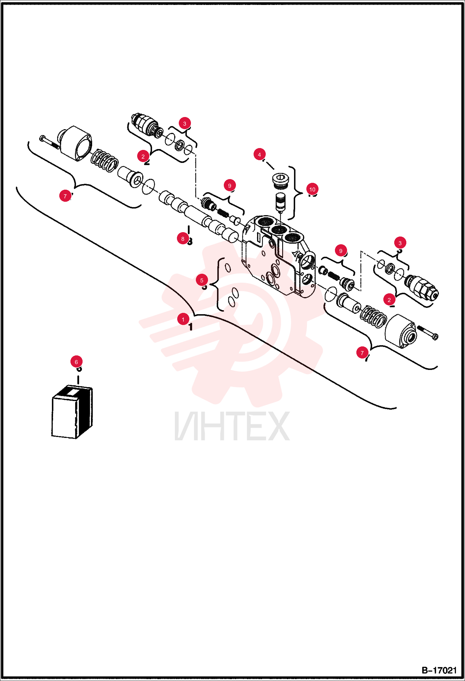 VALVE, SECTION 6682028 (1)