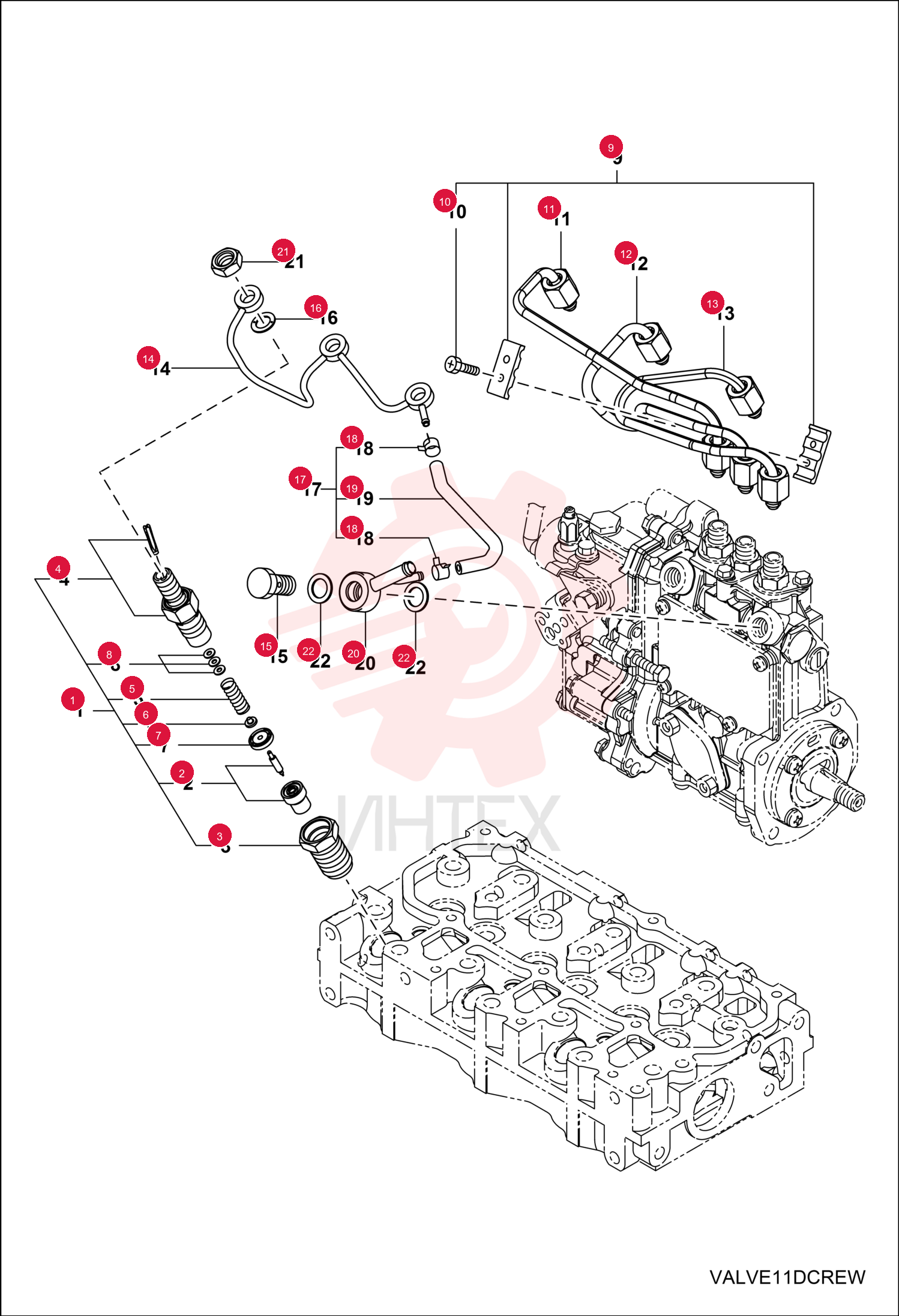 INJECTOR, FUEL ASSY 7028448