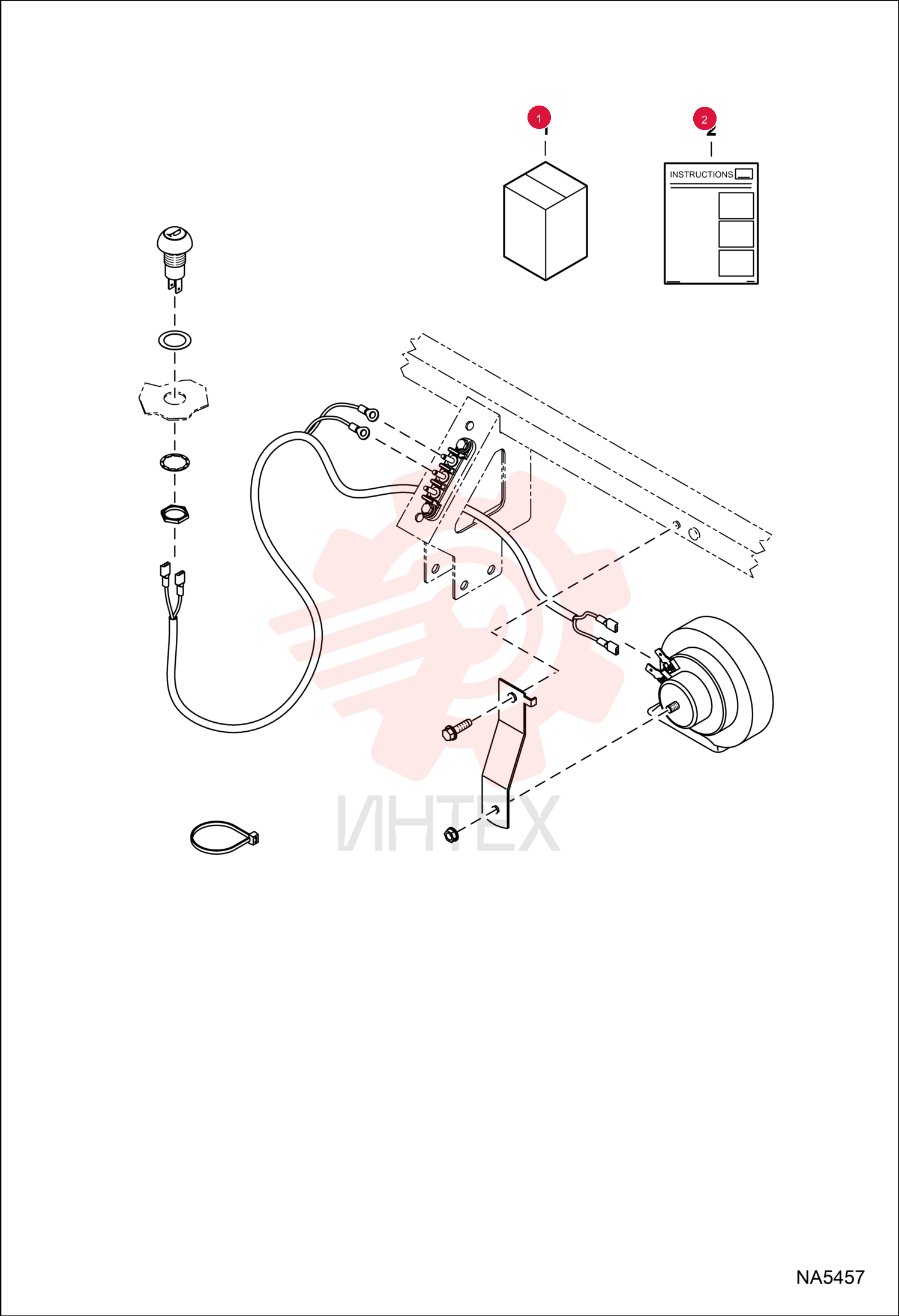KIT, HORN 7194775