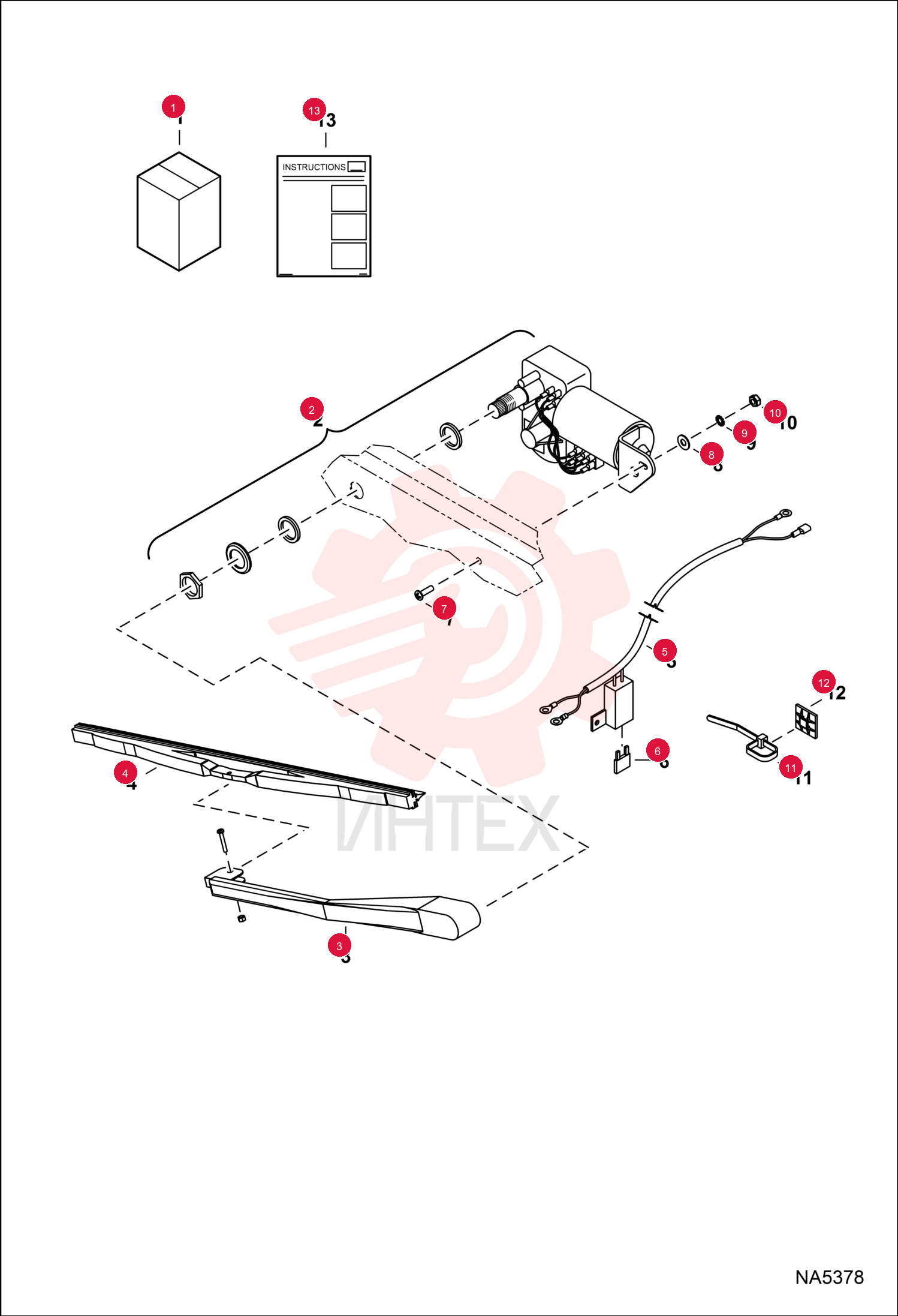 KIT, WIPER FIXED 7194737