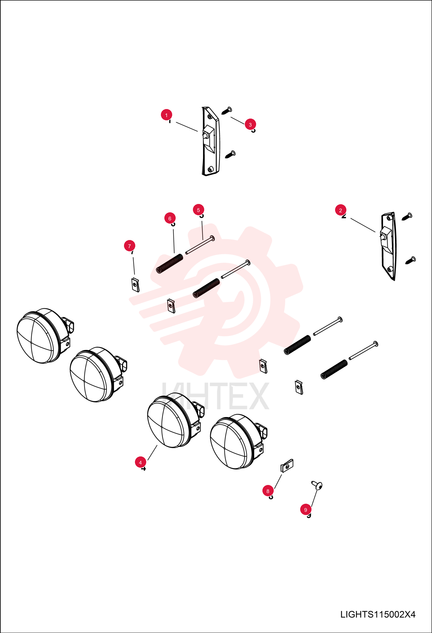 TAILLIGHT, RH 7016070