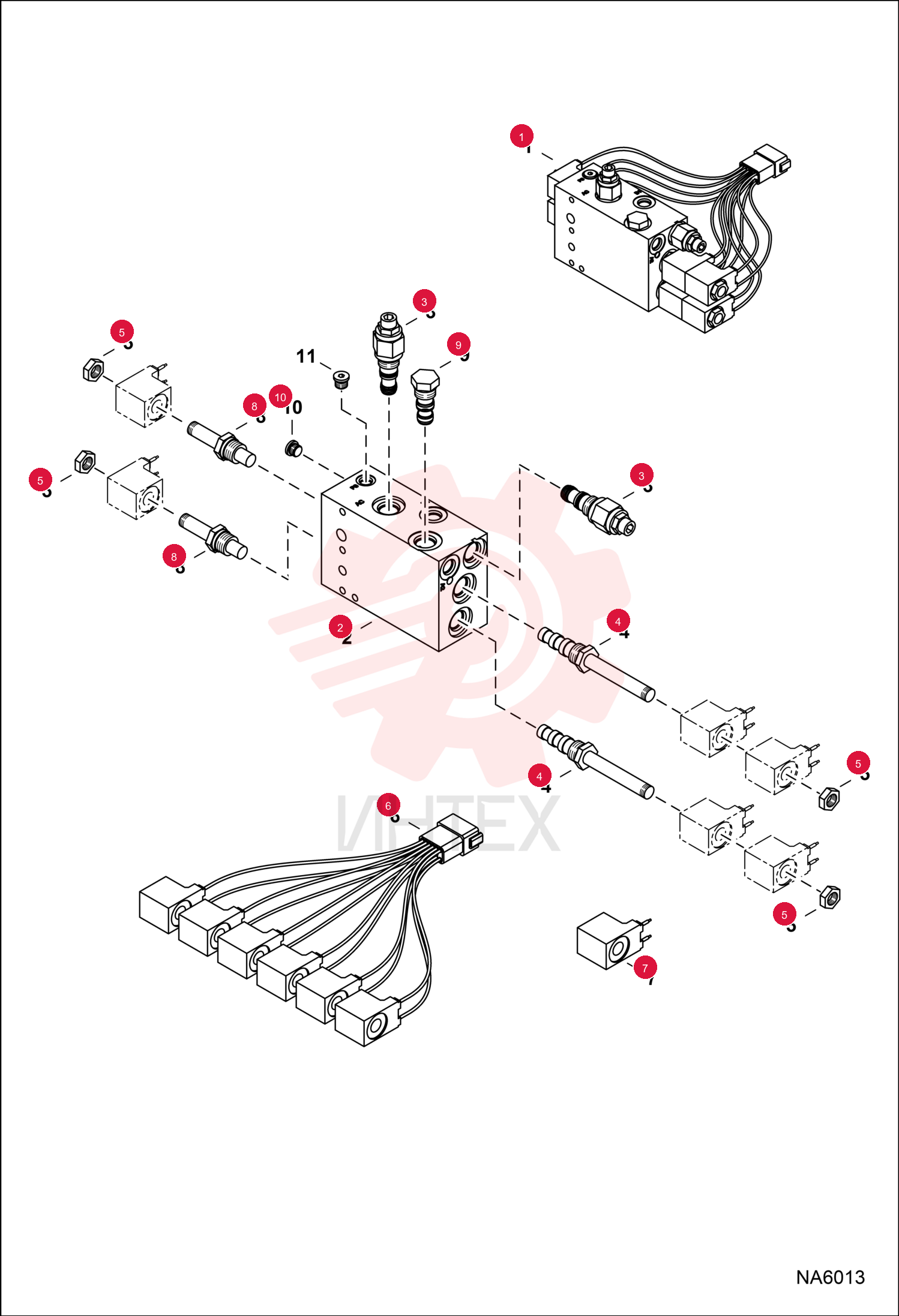 VALVE, HYD CONTROL 7021961