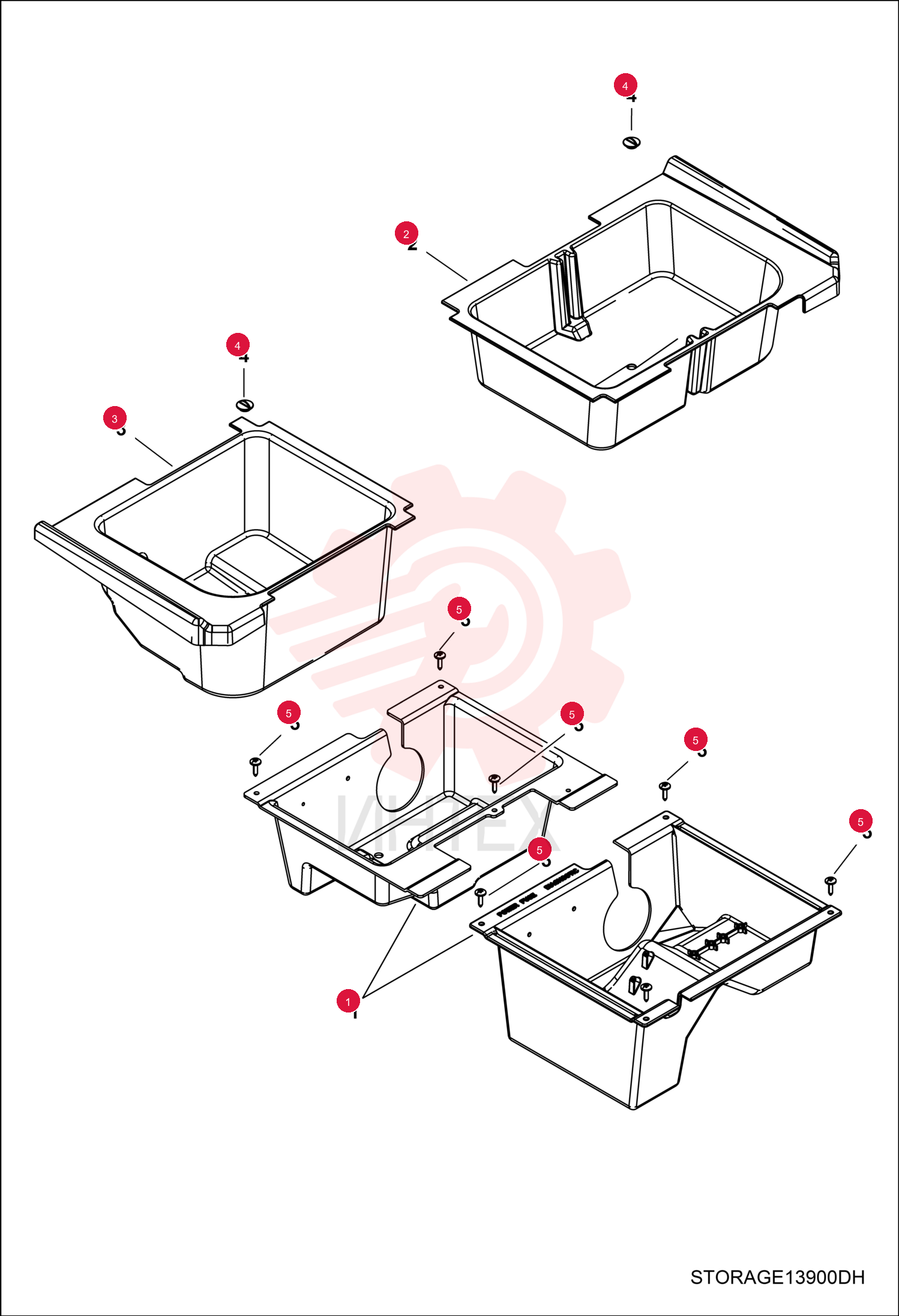 CONTAINER, STORAGE CENTER 7027805 (3)