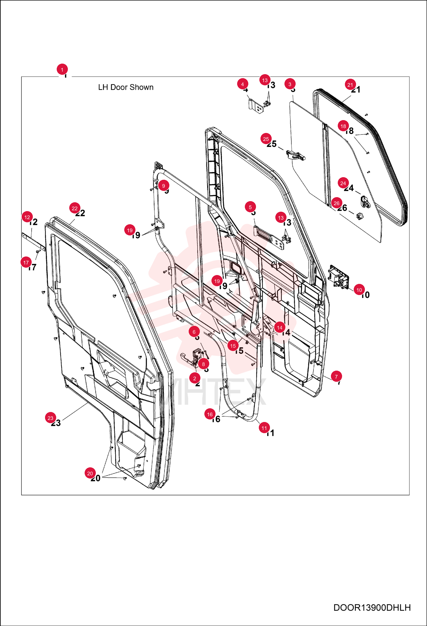 DOOR ASSEMBLY LH 7027788 (3)