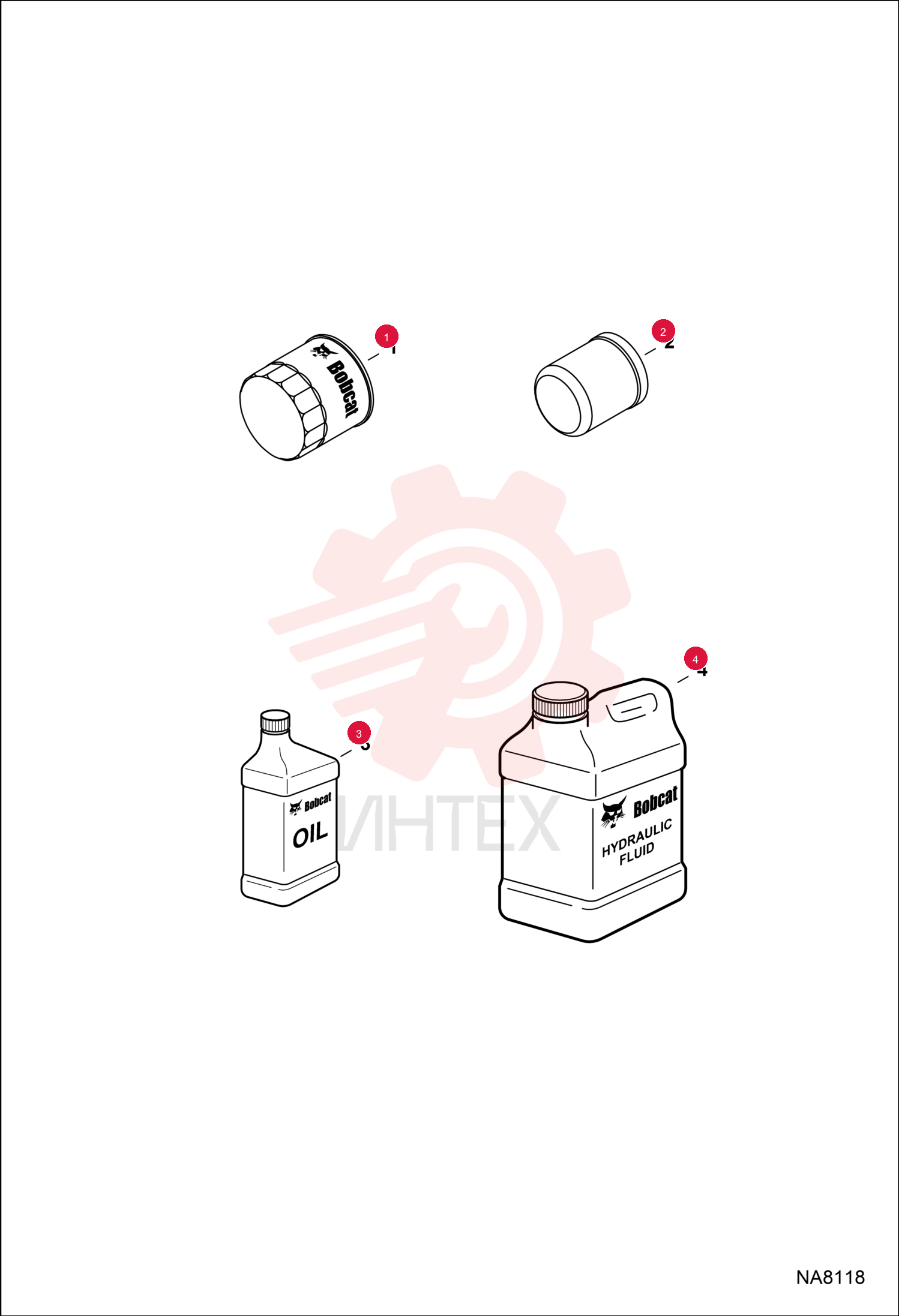 FILTER, OIL ENG 7257441 (6)