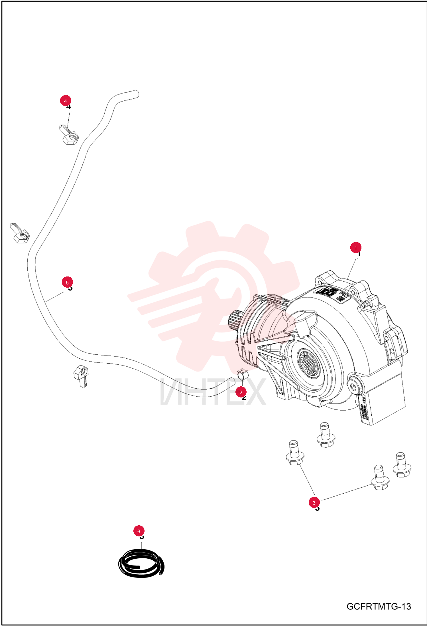 GEARCASE, FRONT ASSY 7262014 (1)