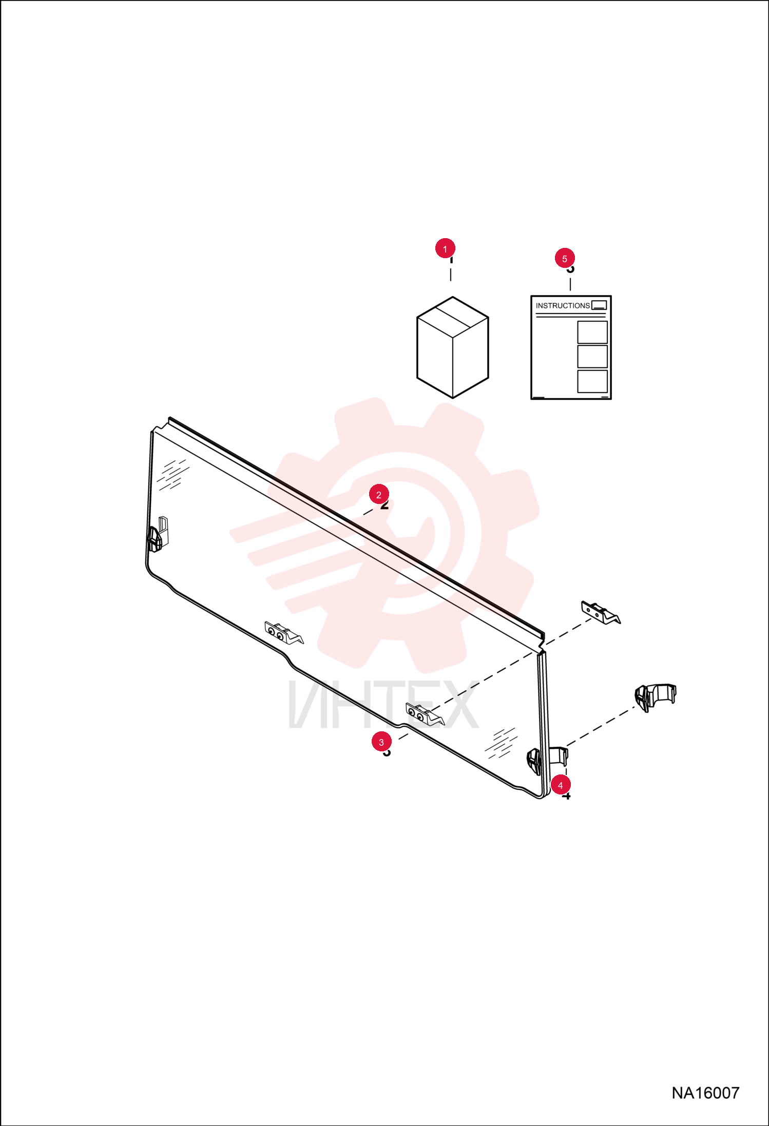 KIT PANEL REAR POLY 7350107 (4)