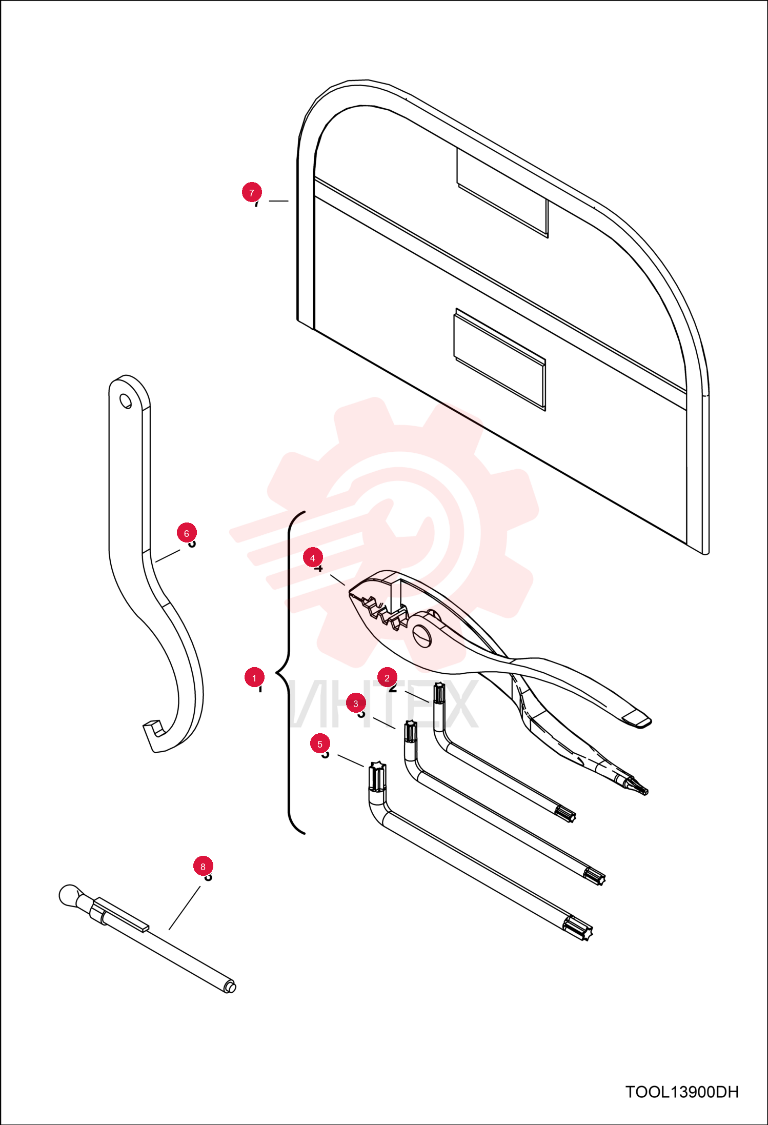 KIT, TOOL ASSY 7025346
