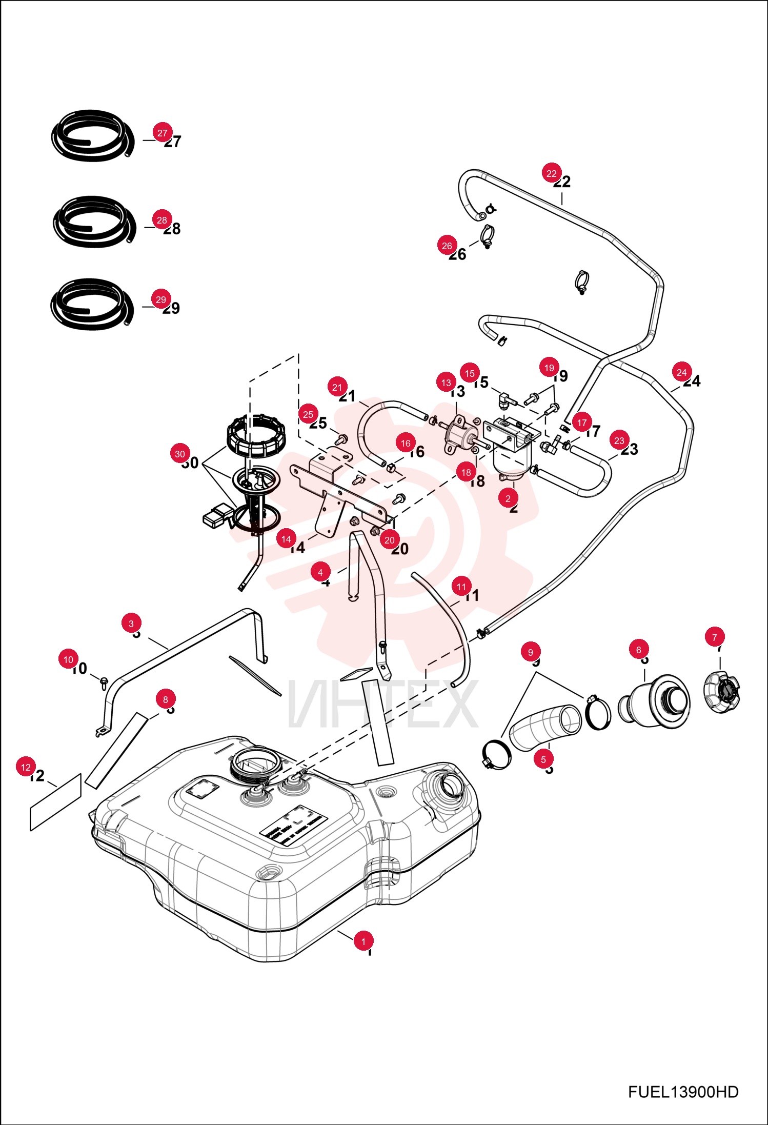 TANK, FUEL 7025329 (1)