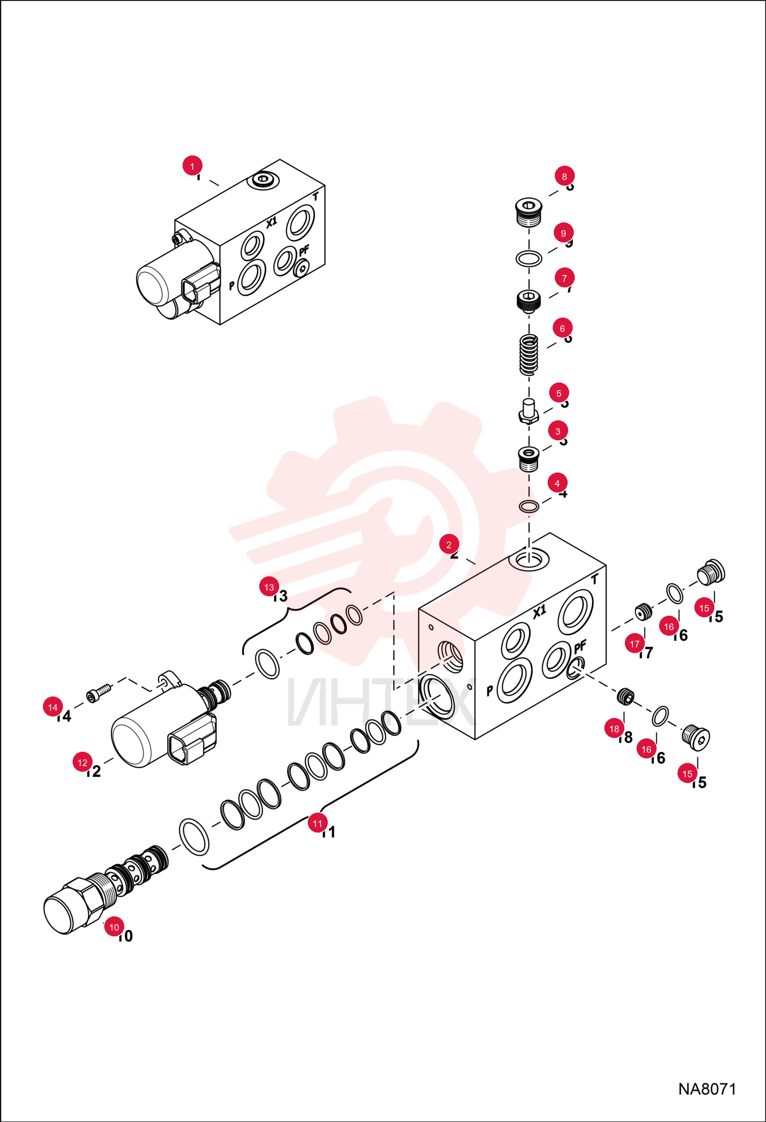 VALVE, MANIFOLD 7025619