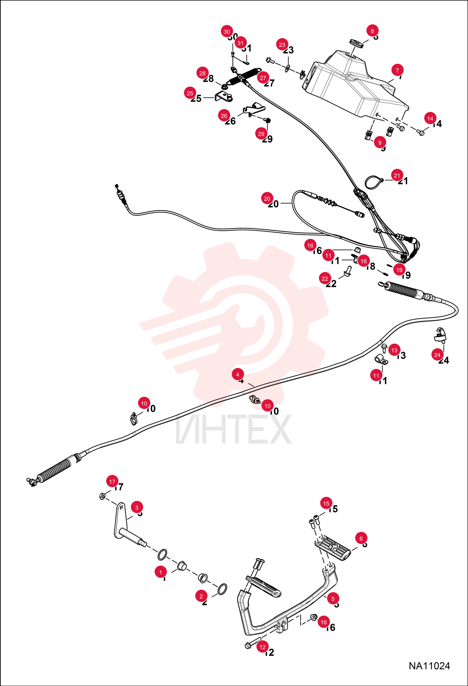 BUSHING 7211444 (3)