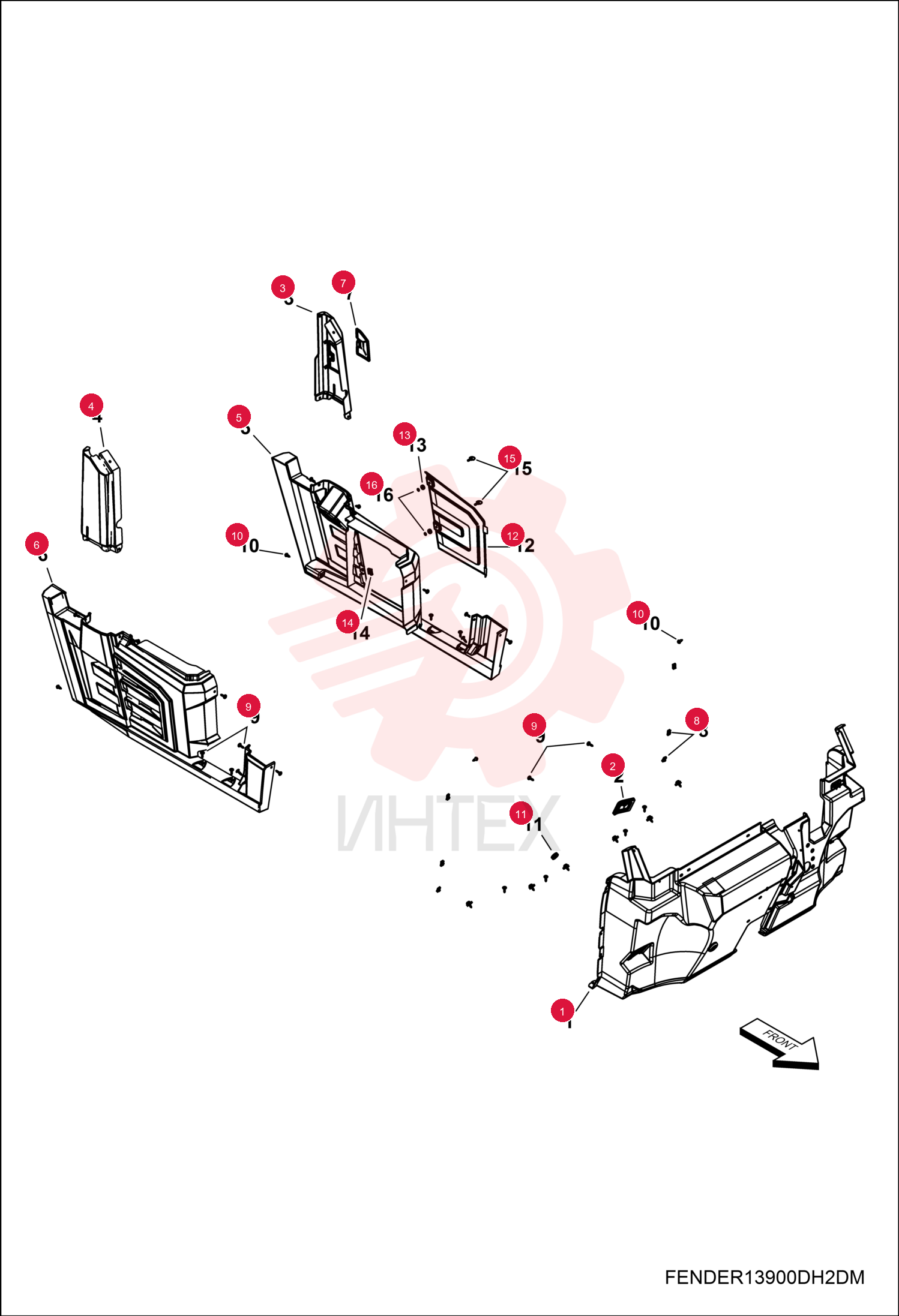 FLOOR, FRONT 7027852 (1)