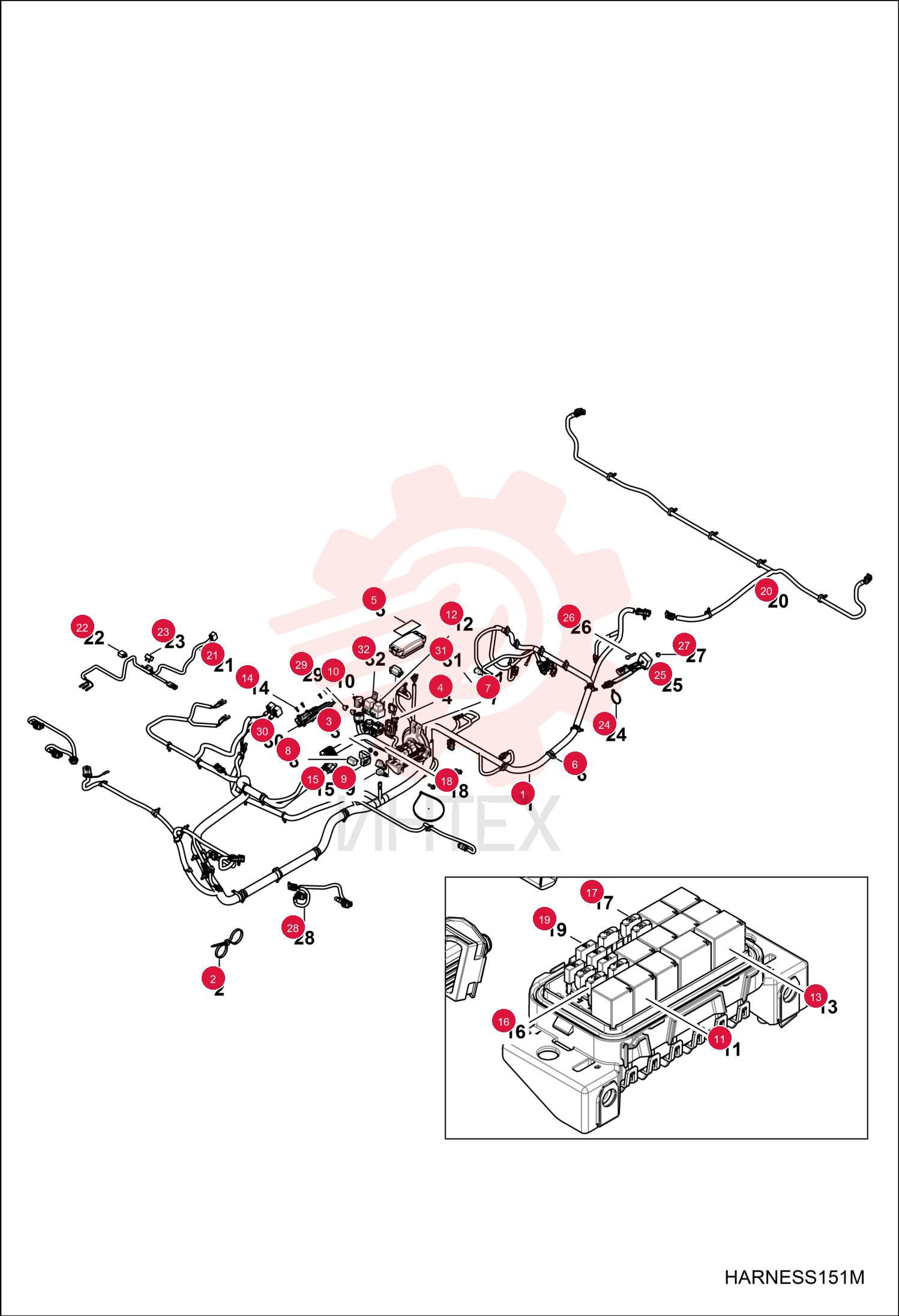 KIT, FUSIBLE LINK 2MM 6MM RING 7017577 (8)