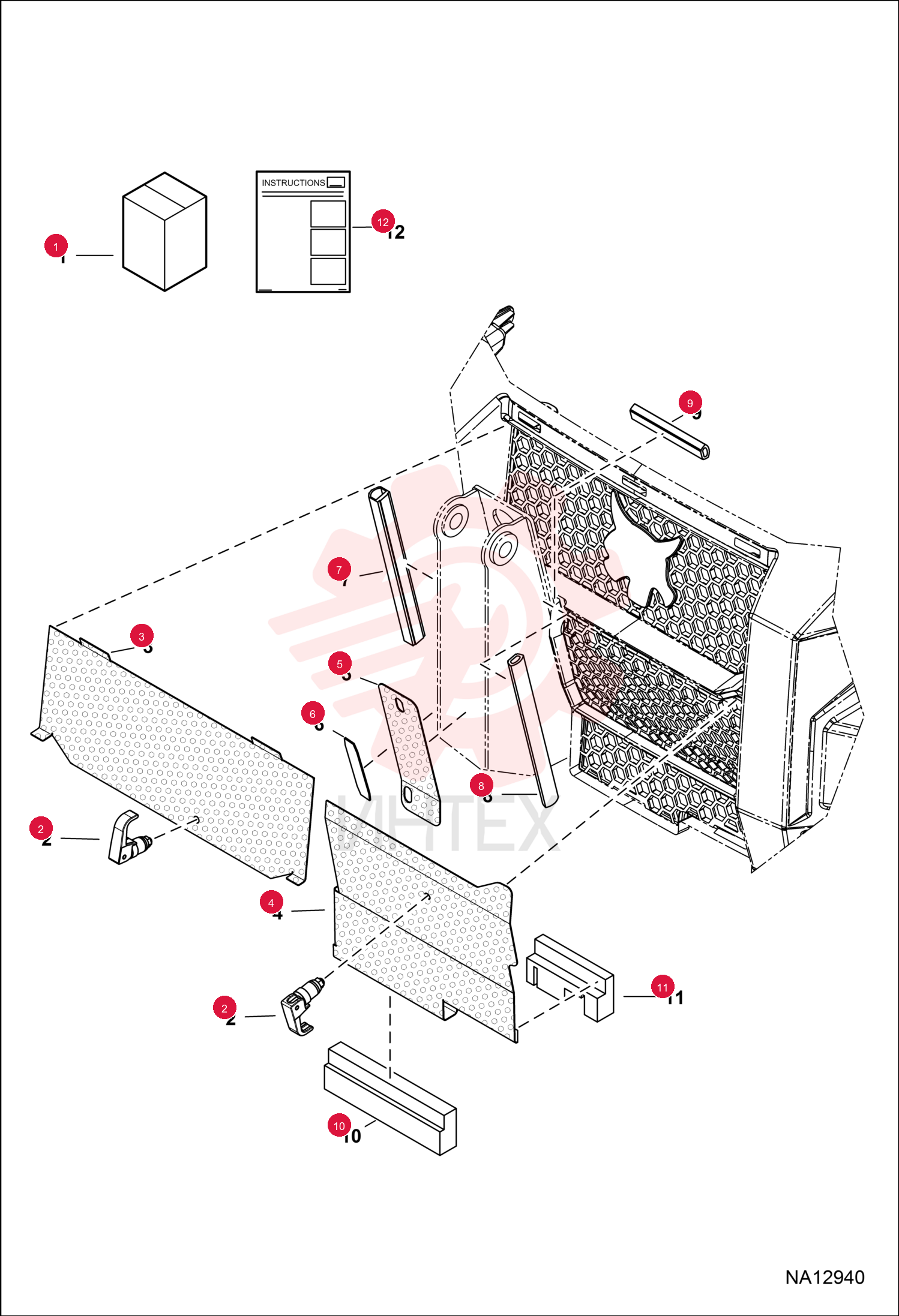 KIT SCREEN DEBRIS 7320166 (2)