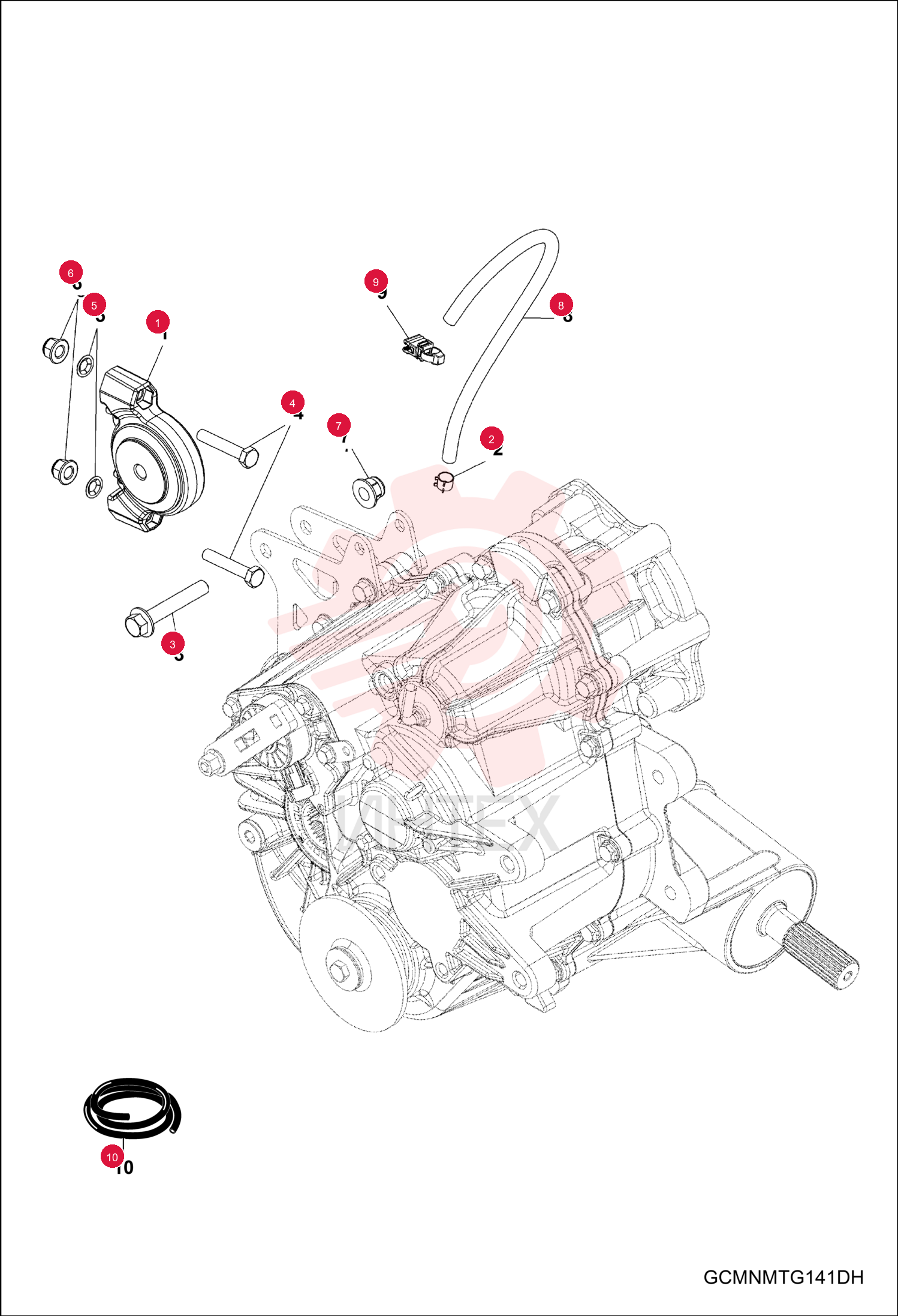 MOUNT, ISOLATOR 7025324 (4)