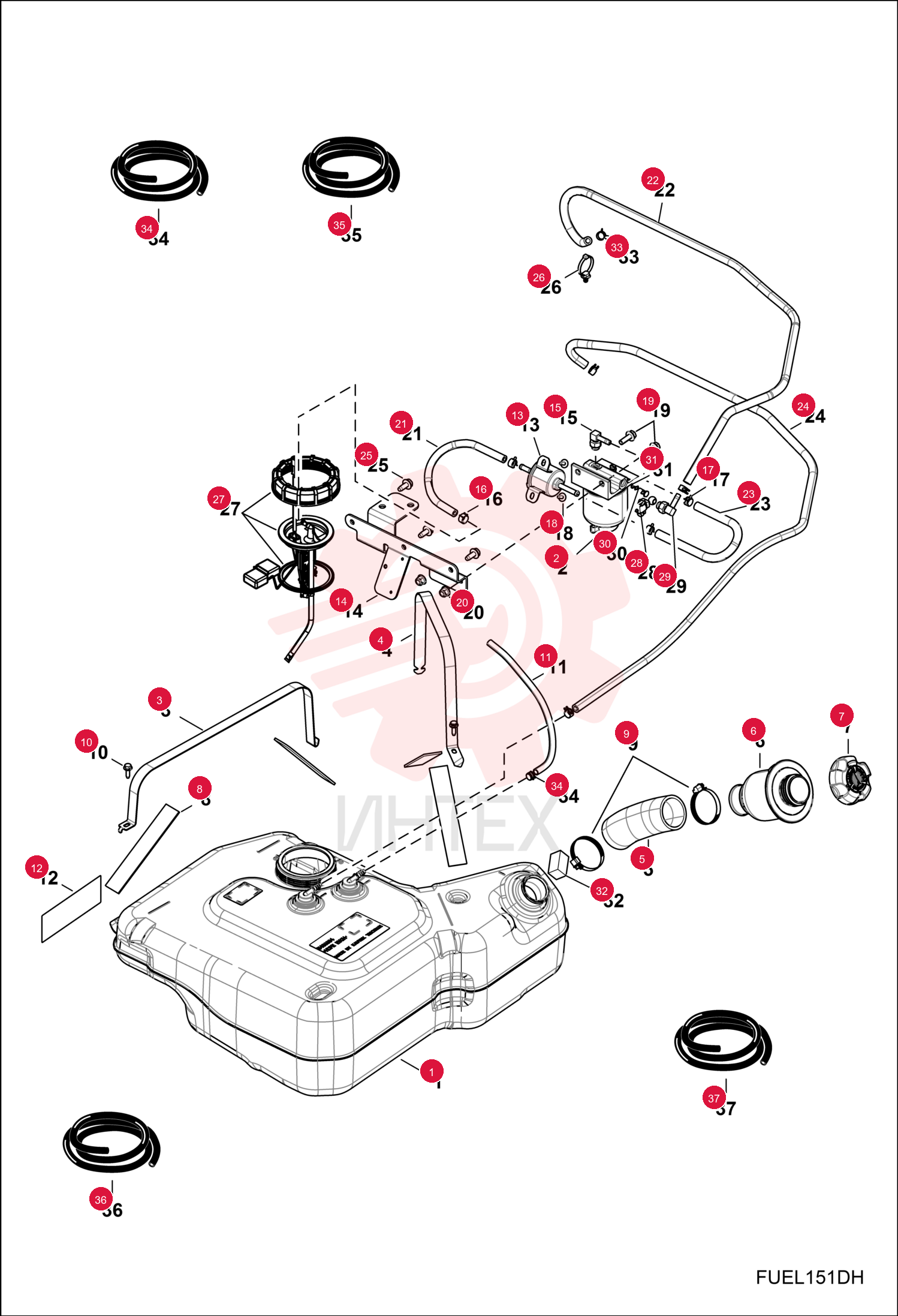 TANK, FUEL 7025329 (5)