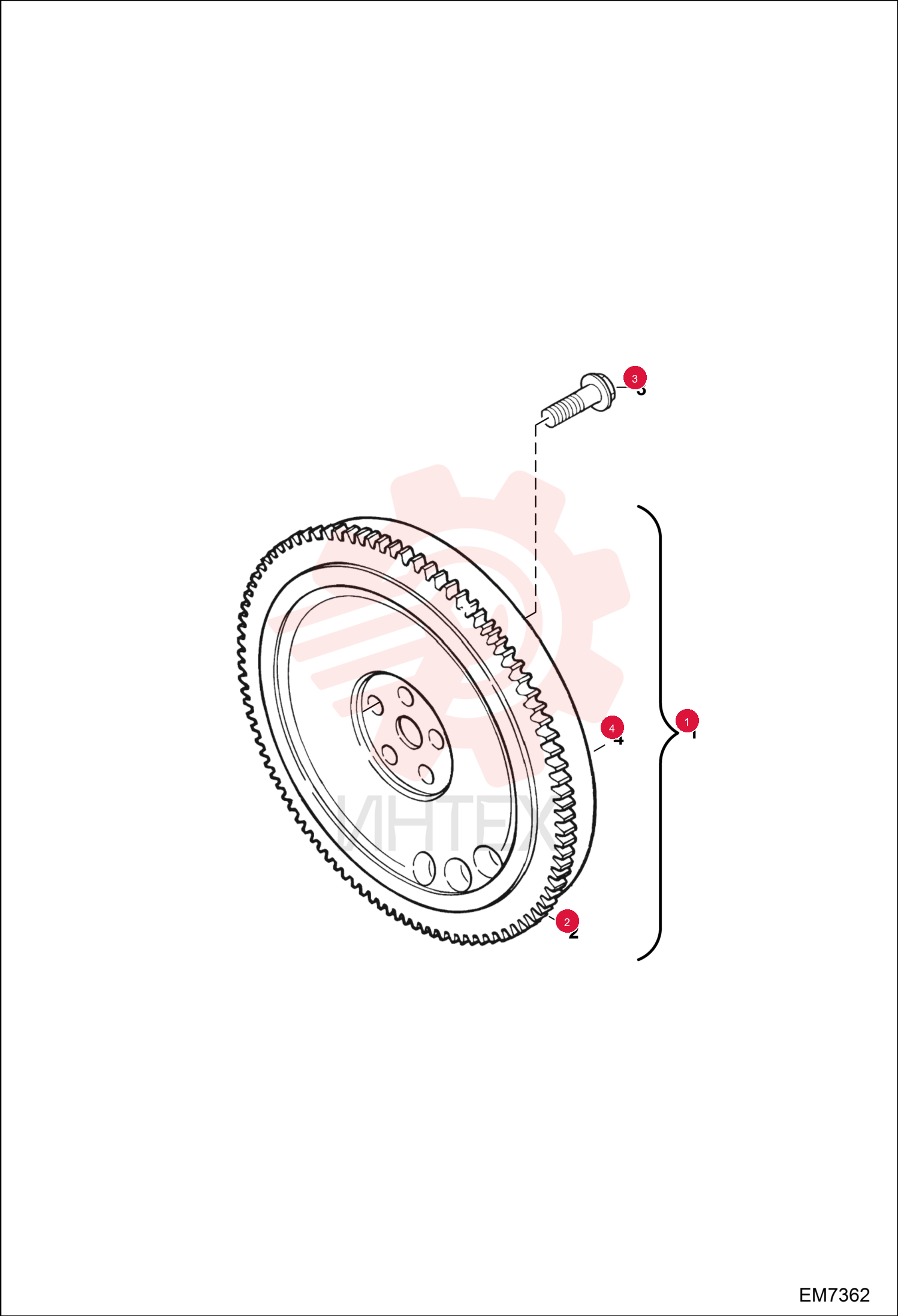 FLYWHEEL 6693111 (1)