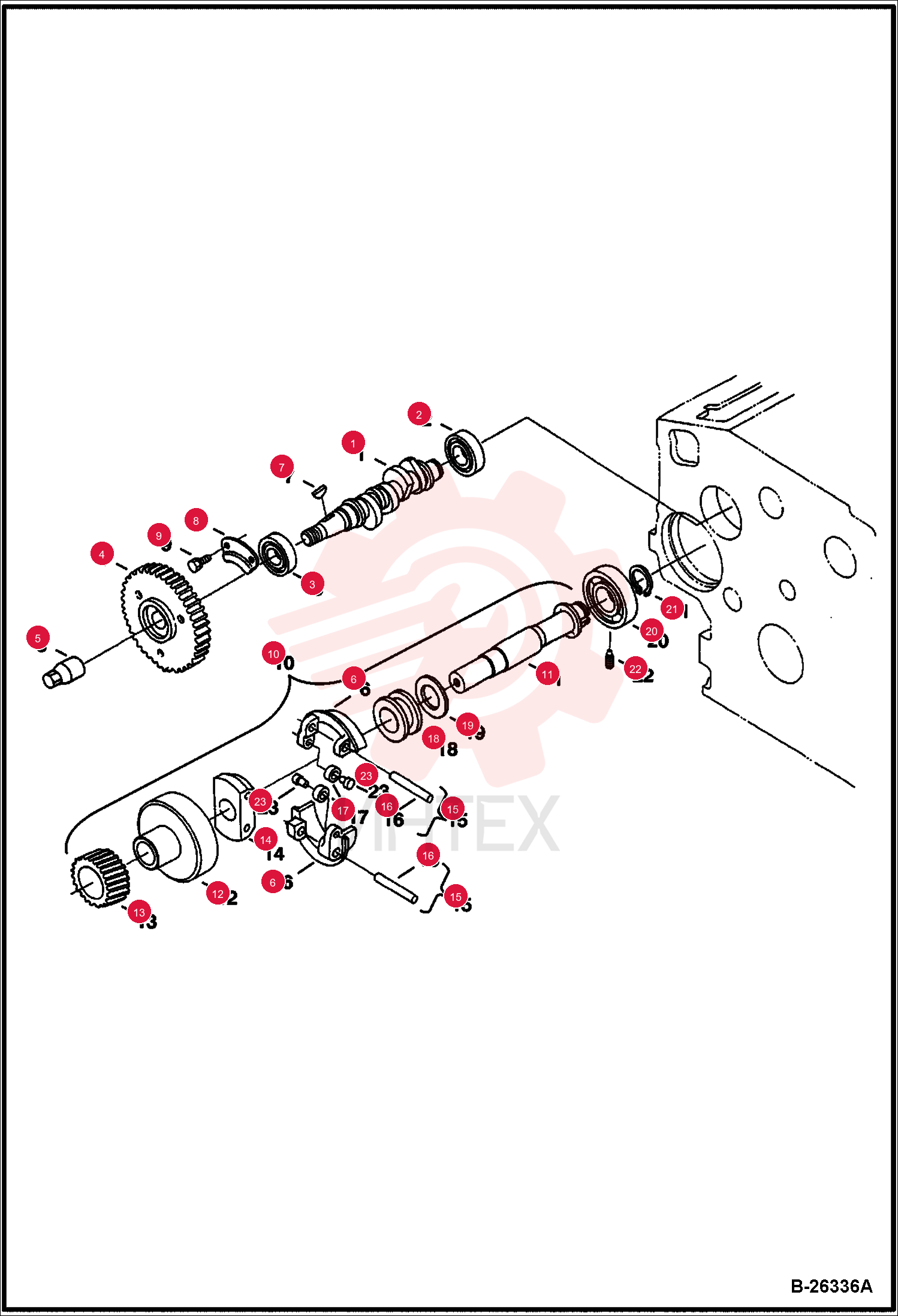 CAMSHAFT 6691309 (2)