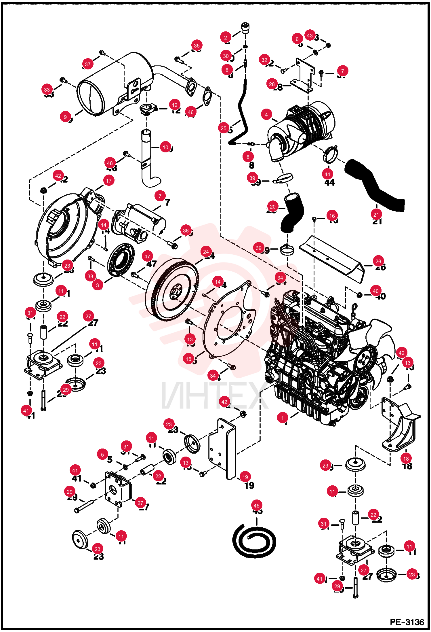 ENGINE, V1505-E3B-BC-2 6692567 (4)