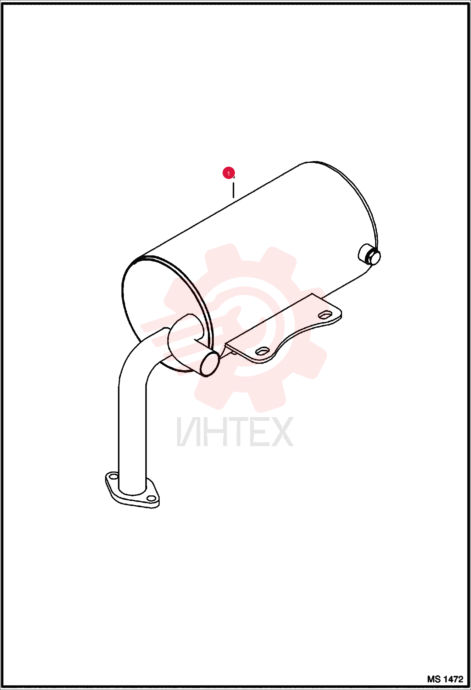 MUFFLER, PURIFIER 6690708 (2)