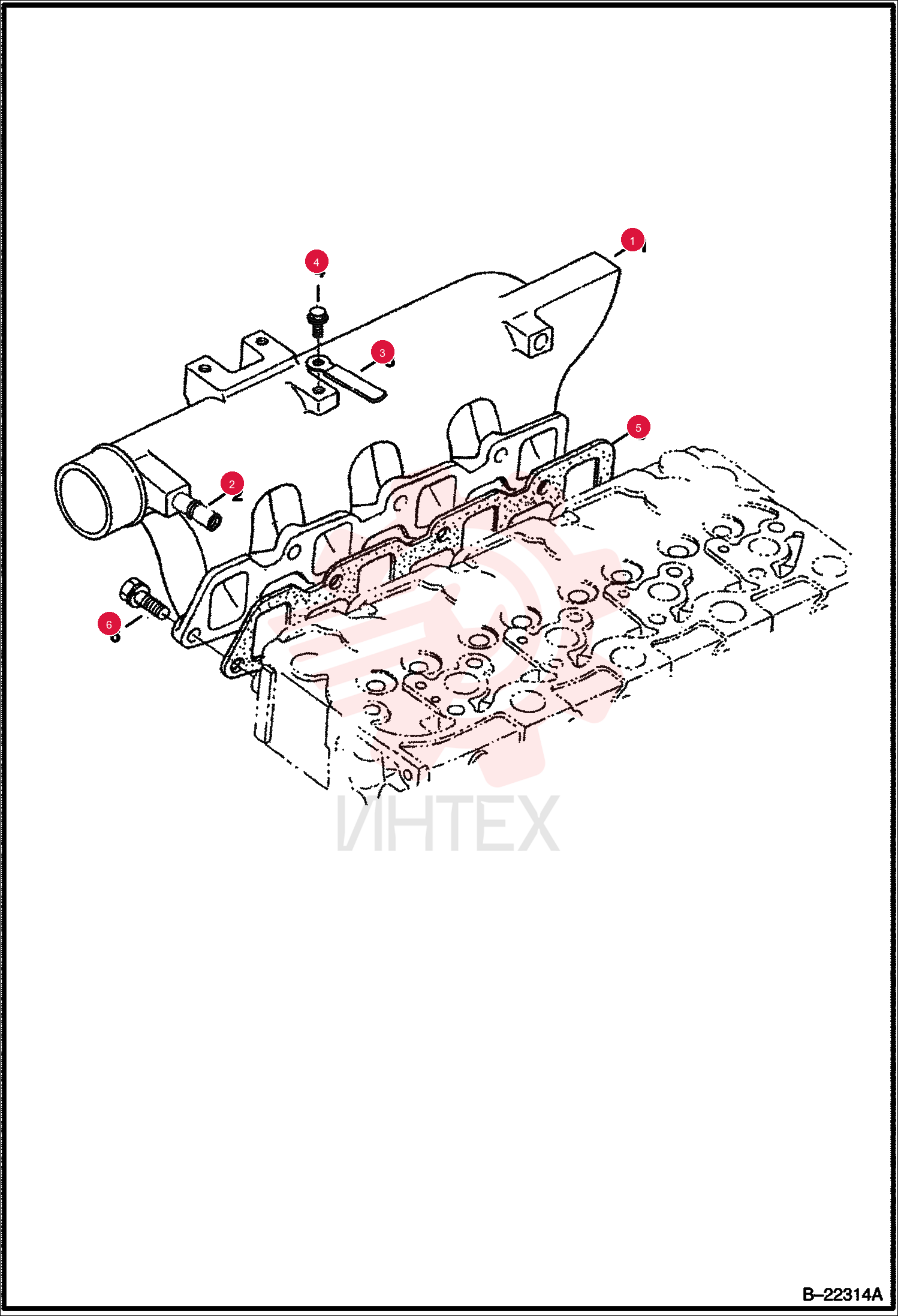 INLET MANIFOLD 6685107 (2)