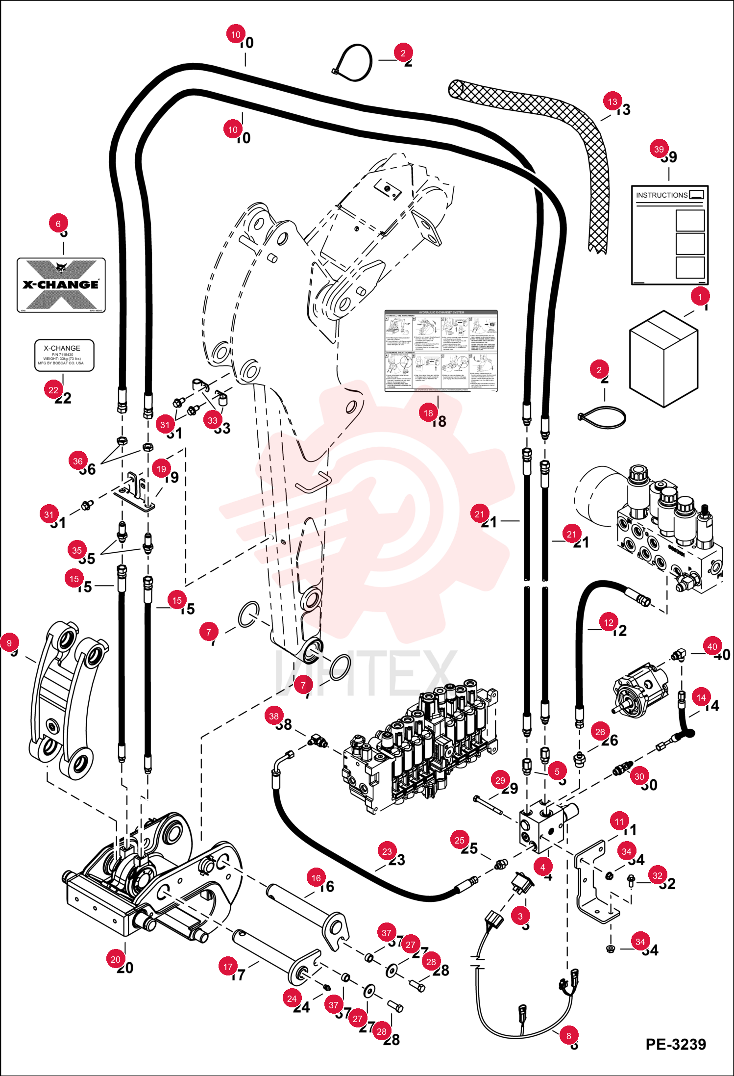 KIT HYD X-CHG 7139704
