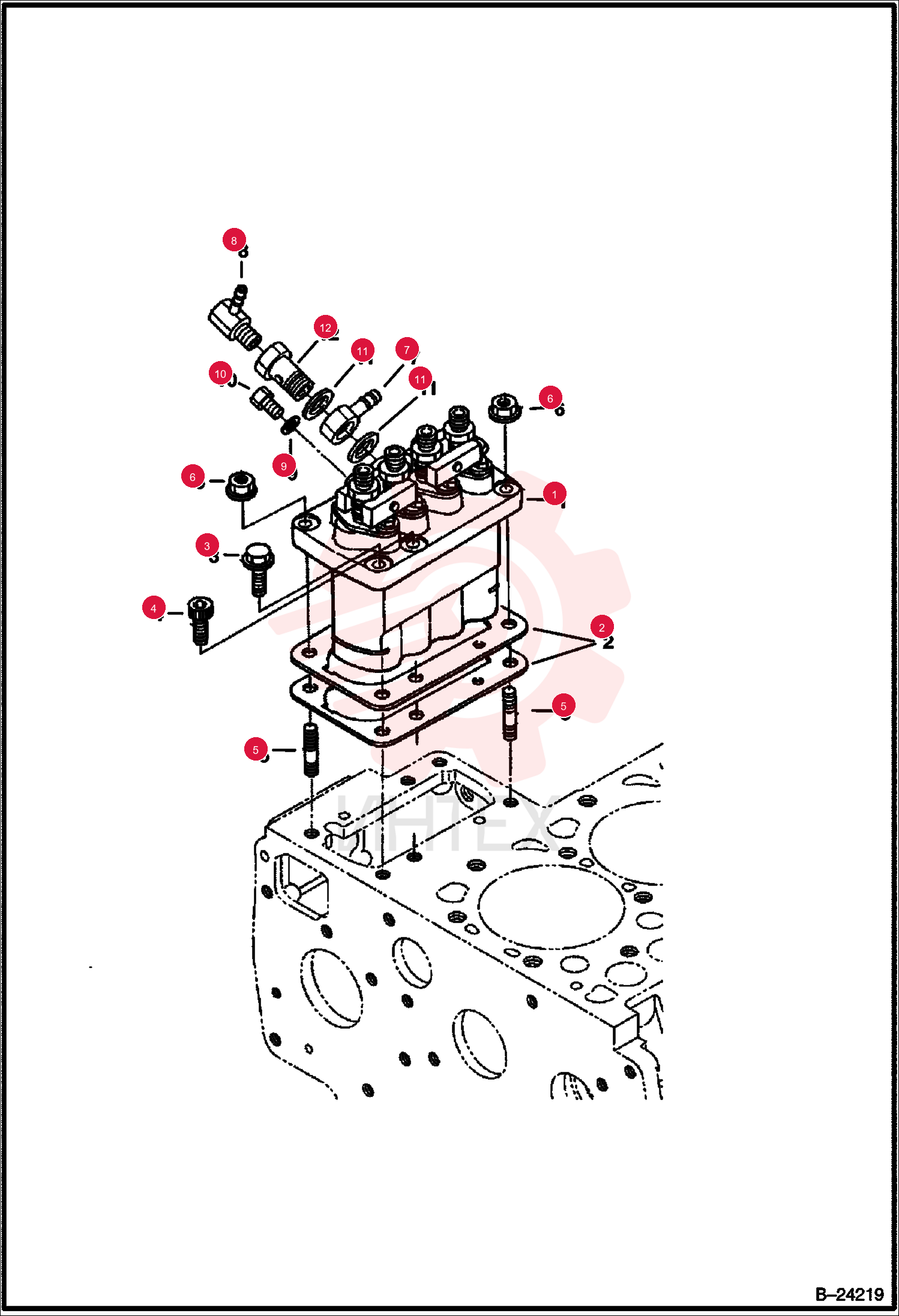 PUMP, FUEL INJ 7020868