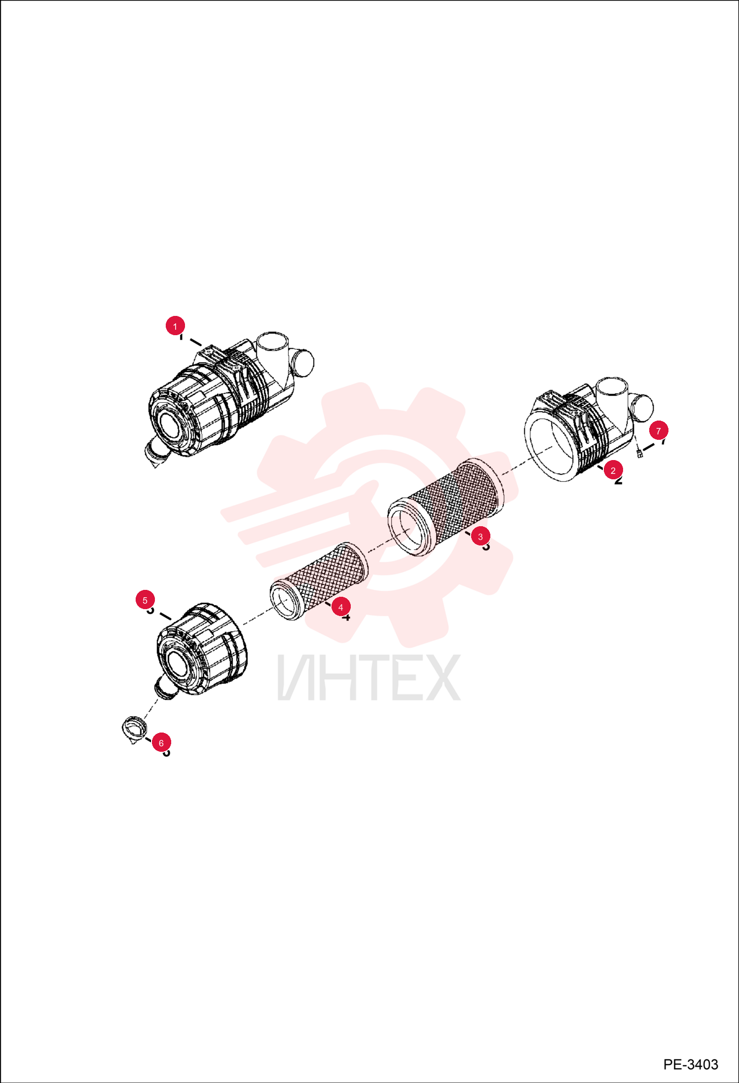 FILTER, AIR 6697901 (1)