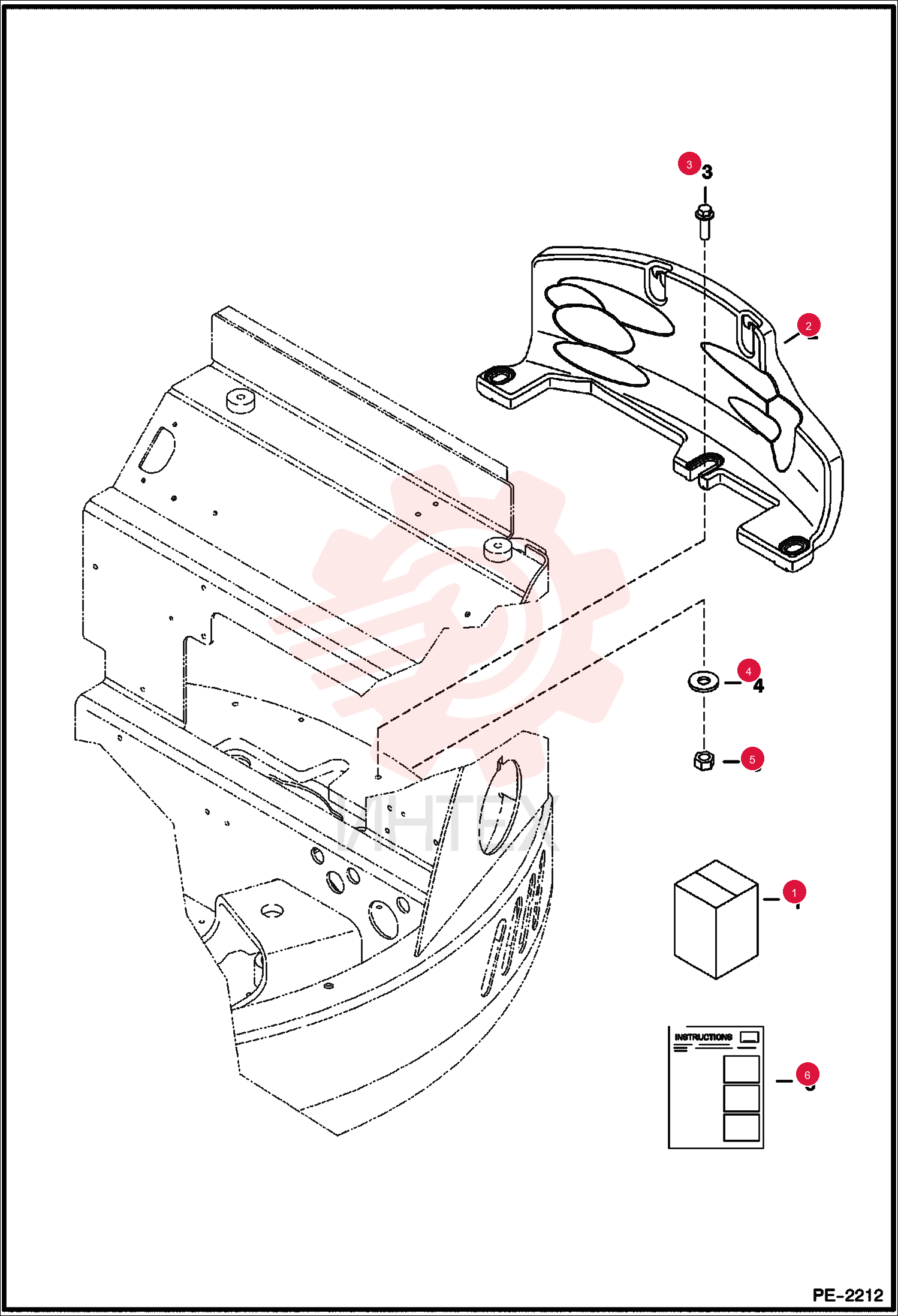 KIT, COUNTERWEIGHT 7100972 (1)