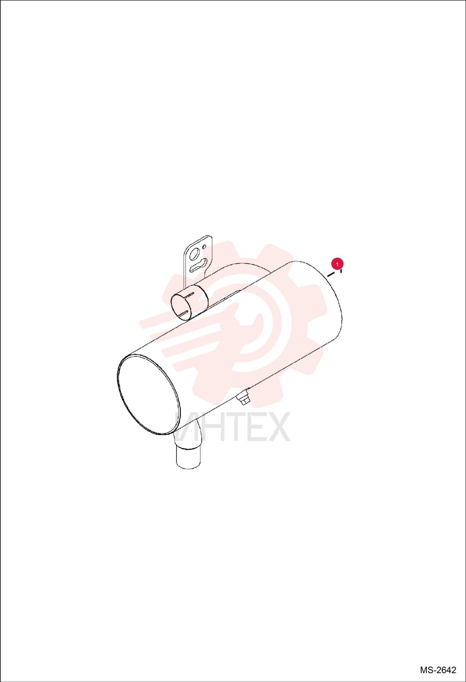 MUFFLER, PURIFIER 6698351 (1)