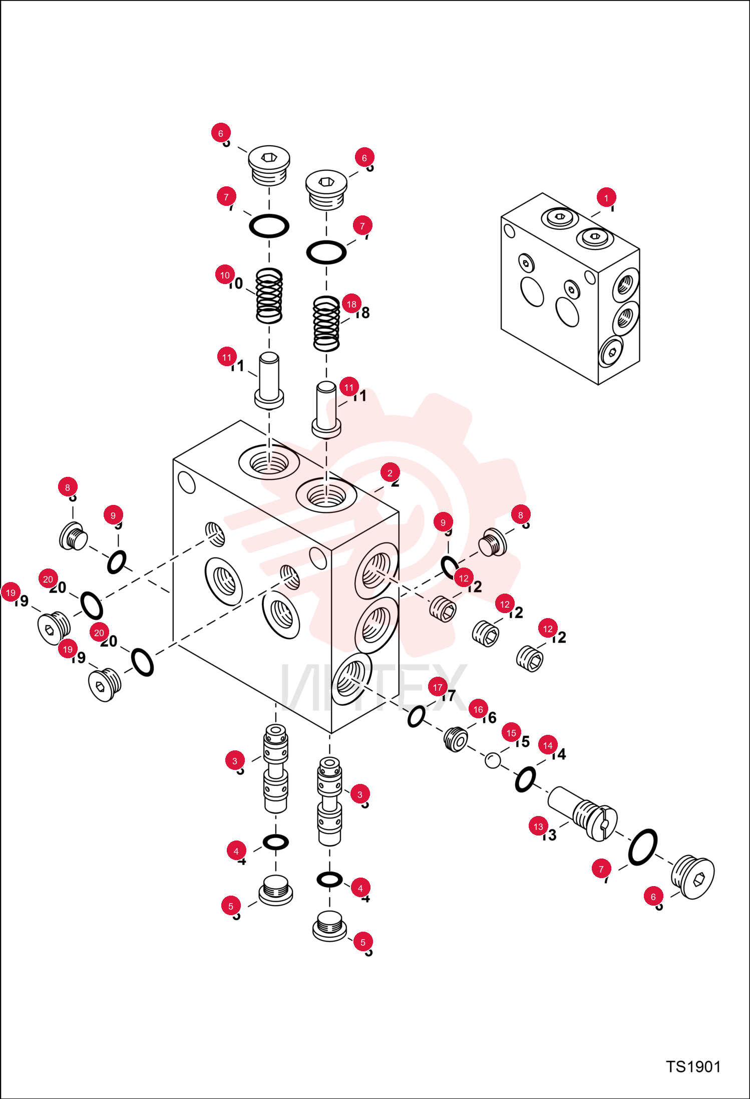 VALVE, SEQUENCE DUAL 7010002 (4)
