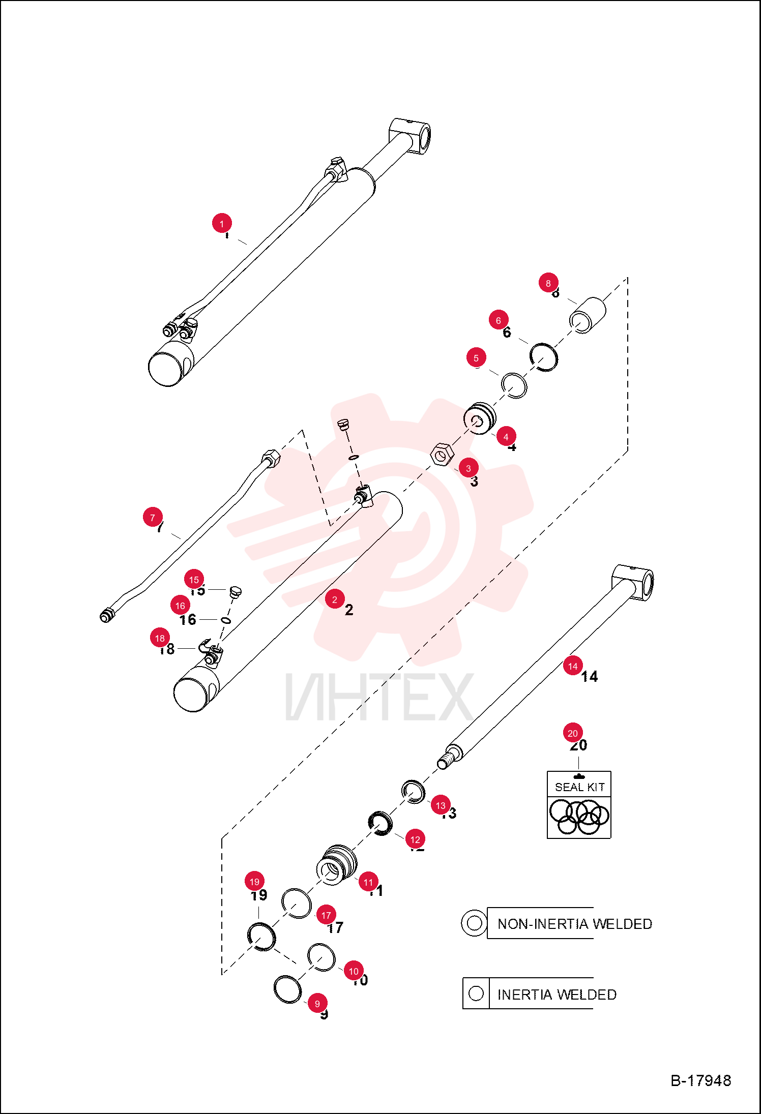 CYLINDER, LIFT 6587789 (1)