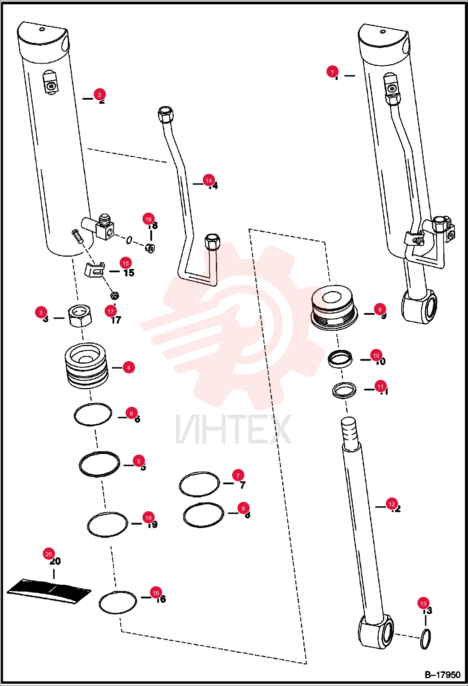 CYLINDER, TILT 6589196 (1)