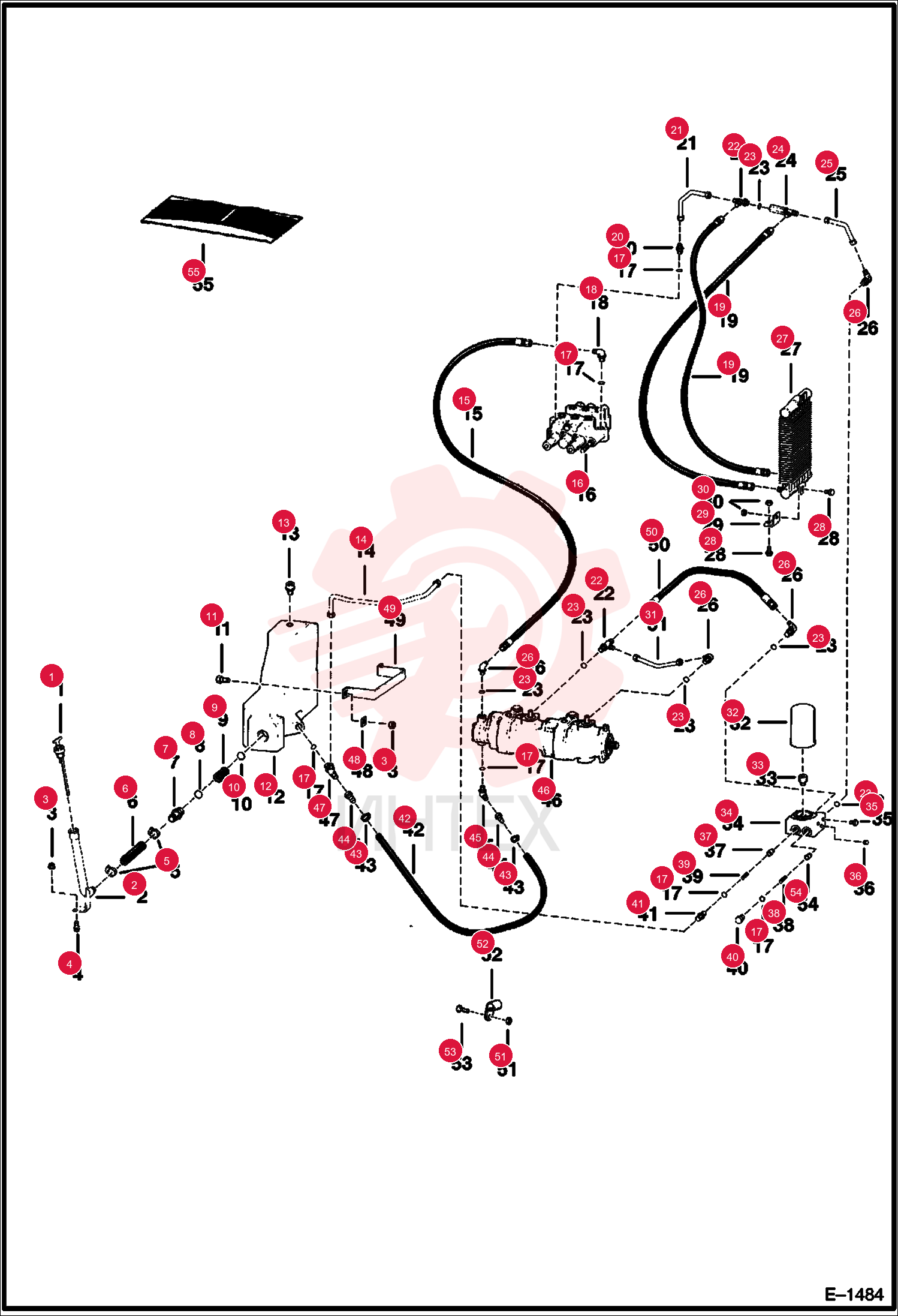DIPSTICK HYDR 6564143 (1)