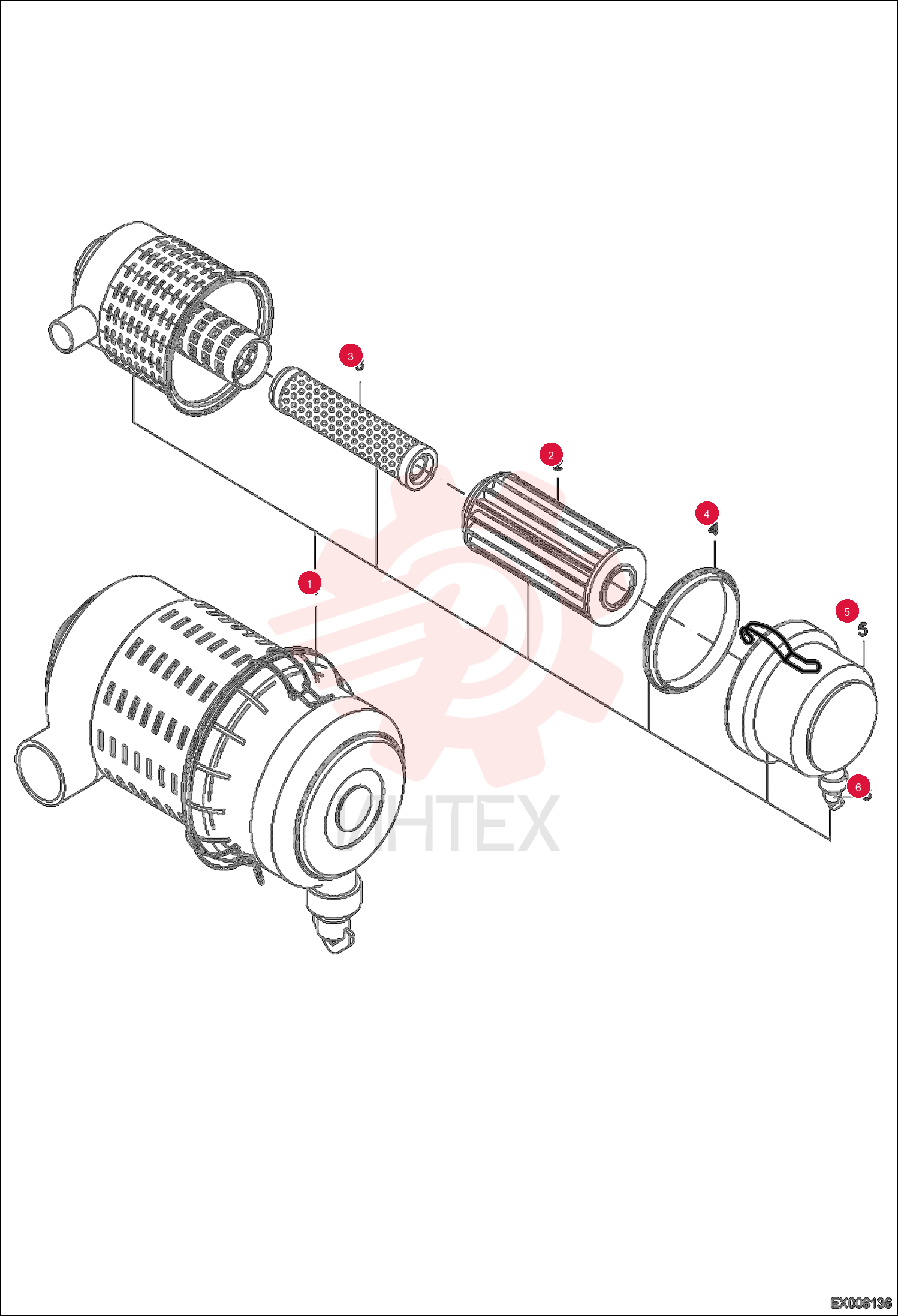 AIR FILTER 5501660750 (5)