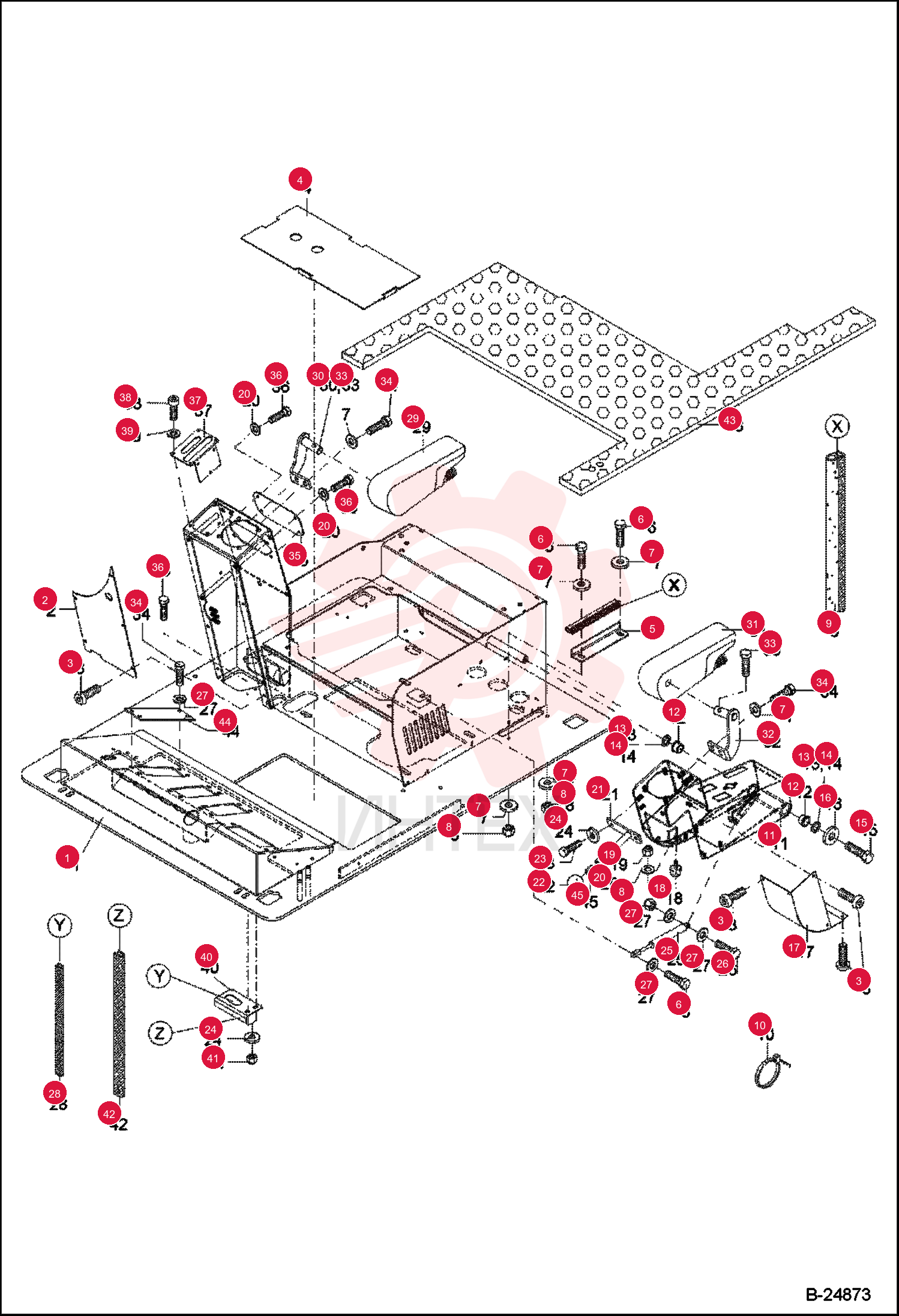 FLOOR FRAME 6234026002