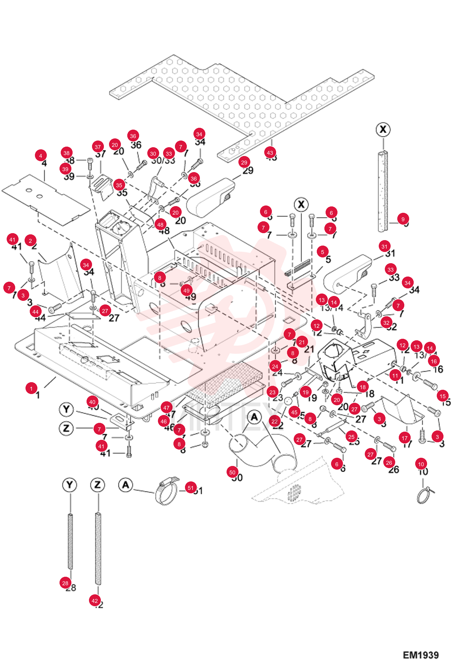 FLOOR FRAME 6207526102