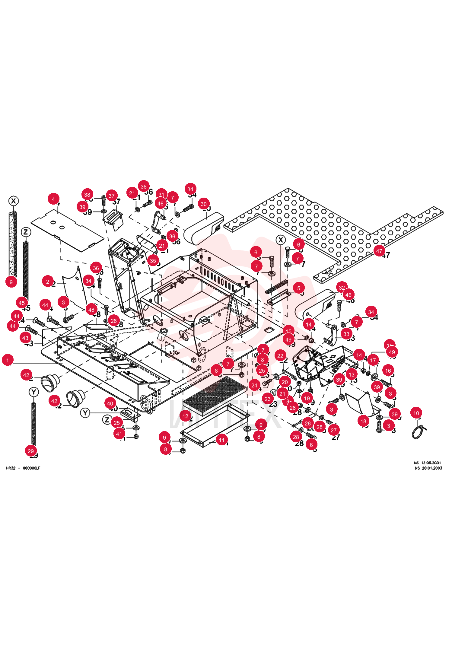 FLOOR FRAME 6190026102 (1)