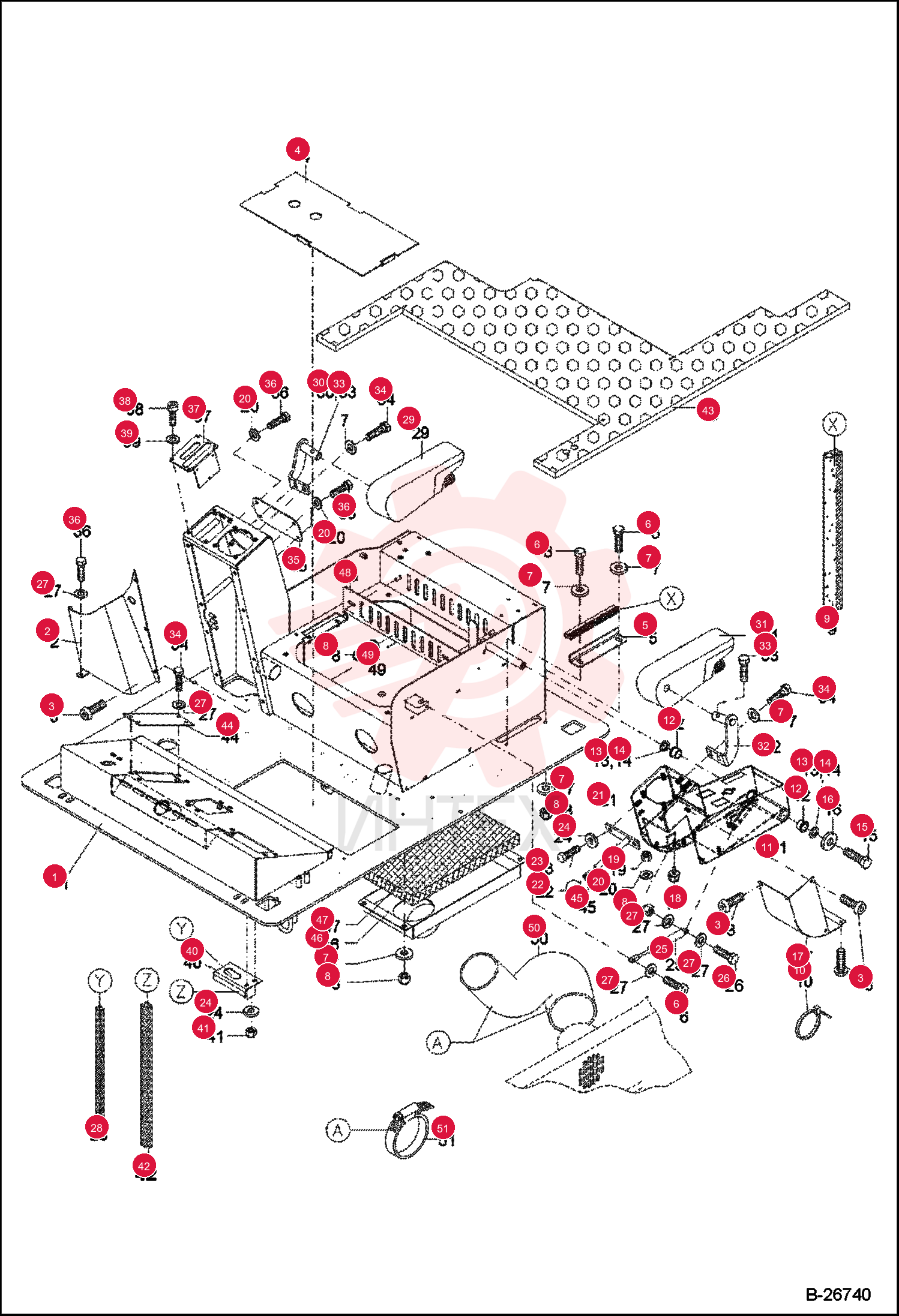 FRAME, FLOOR 6207526002 (1)