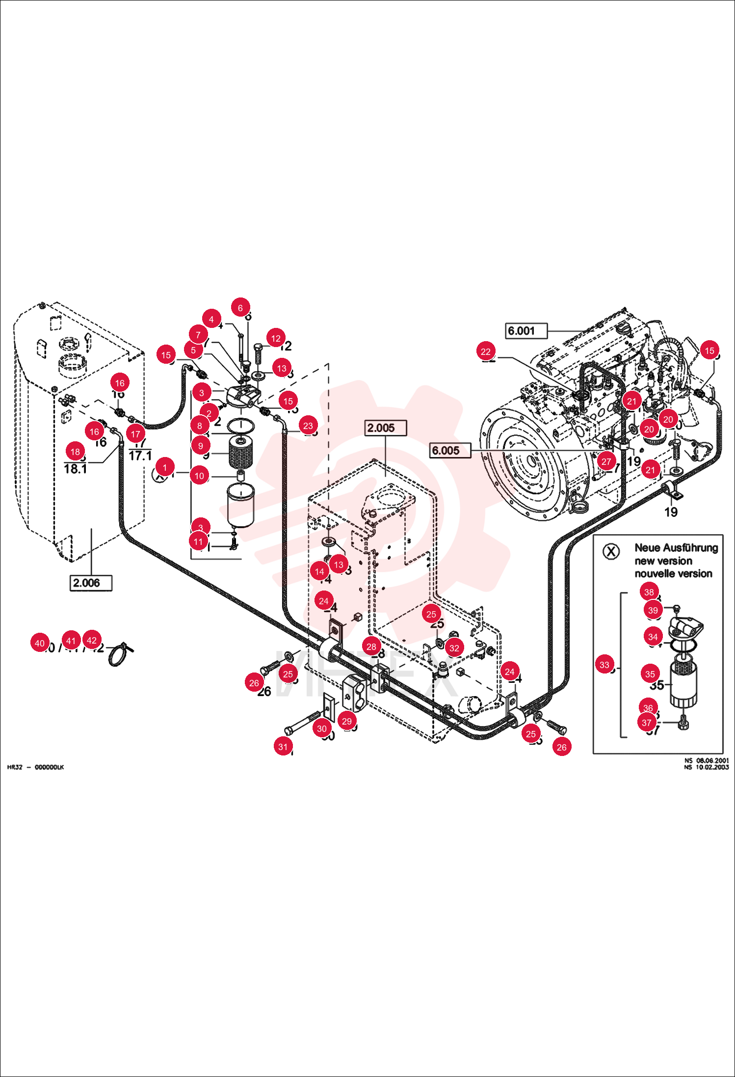 FUEL FILTER 5411661832