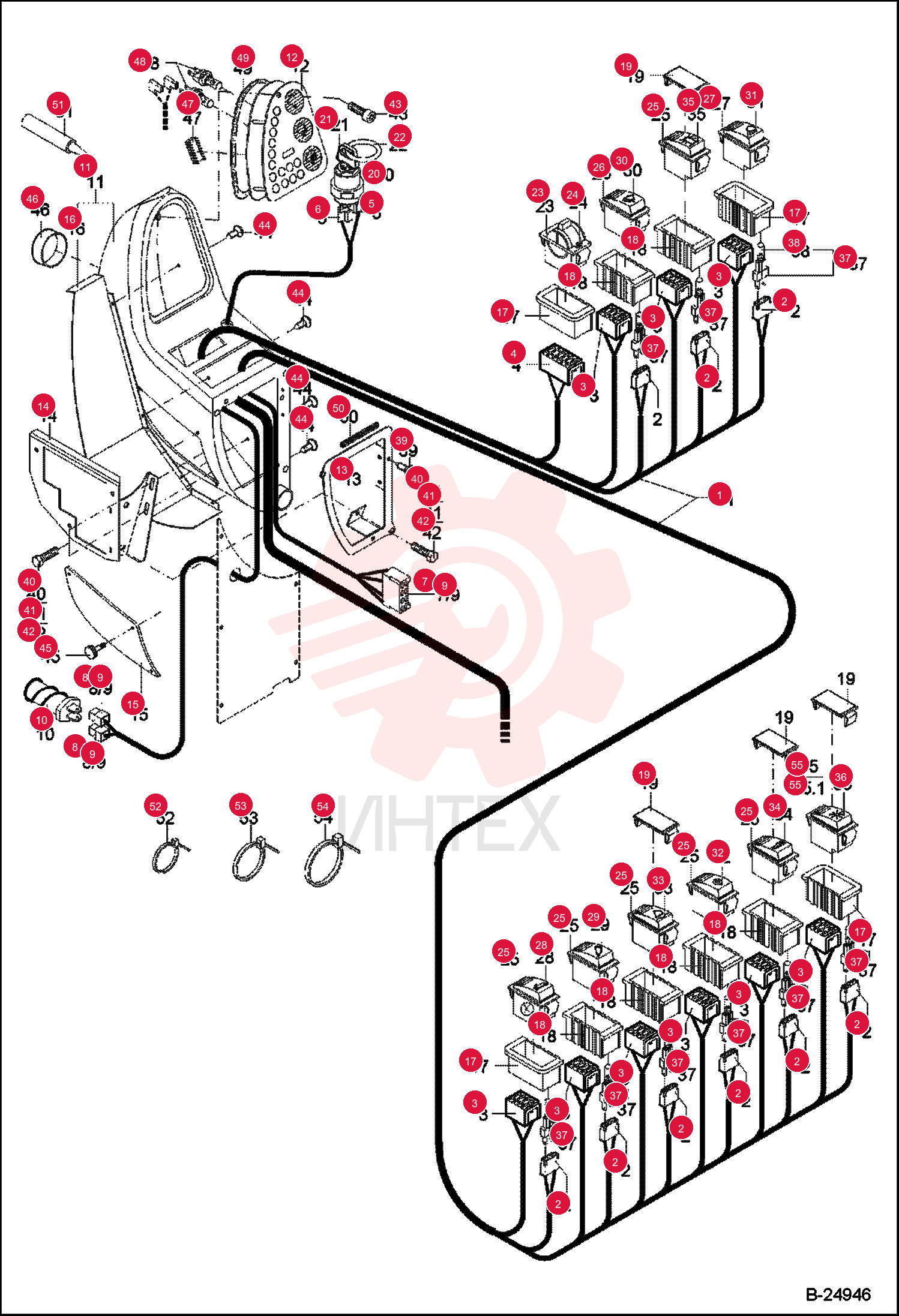 HARNESS CONSOLE 5821661133 (2)
