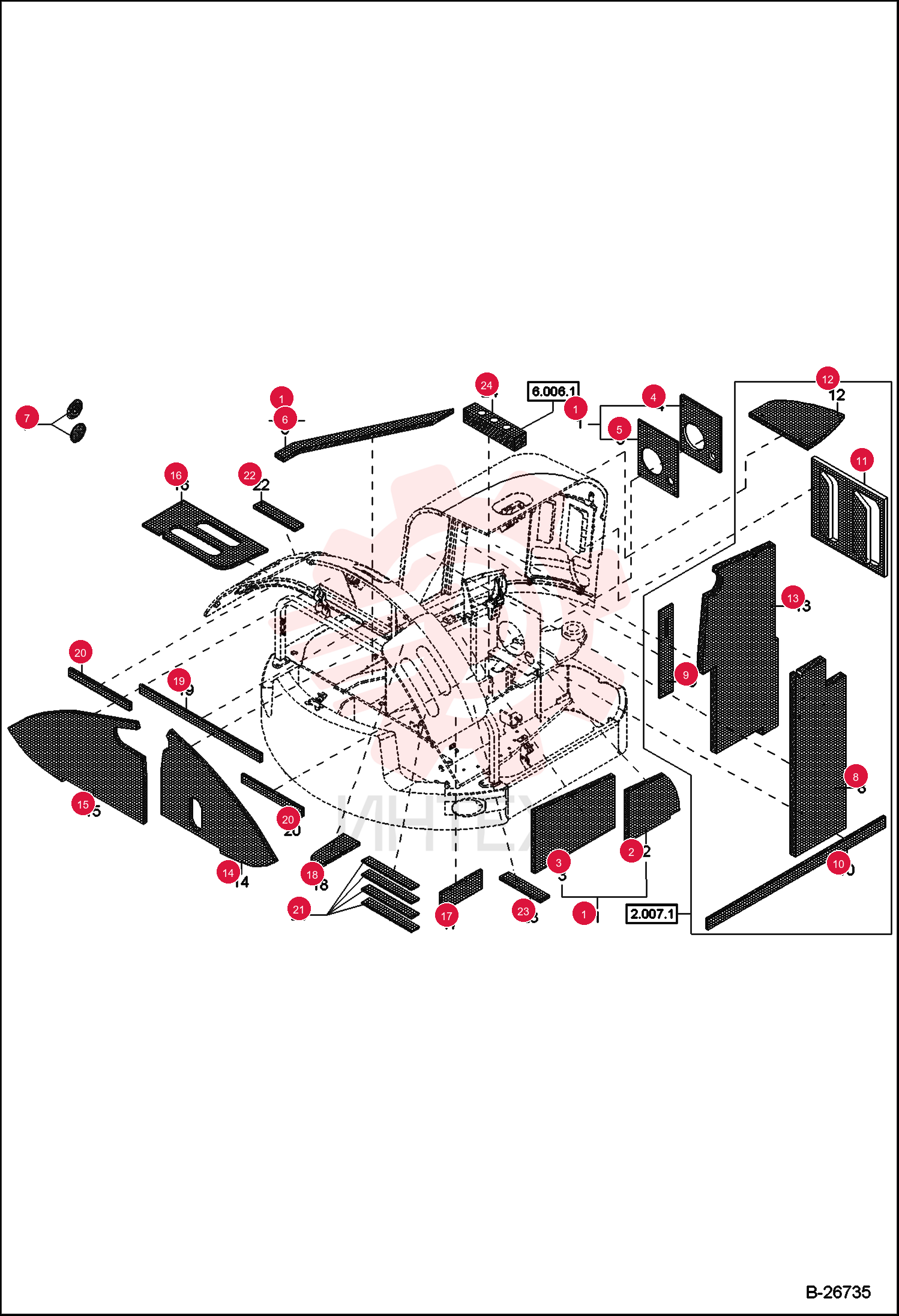 INSULATION KIT 0234029100 (3)