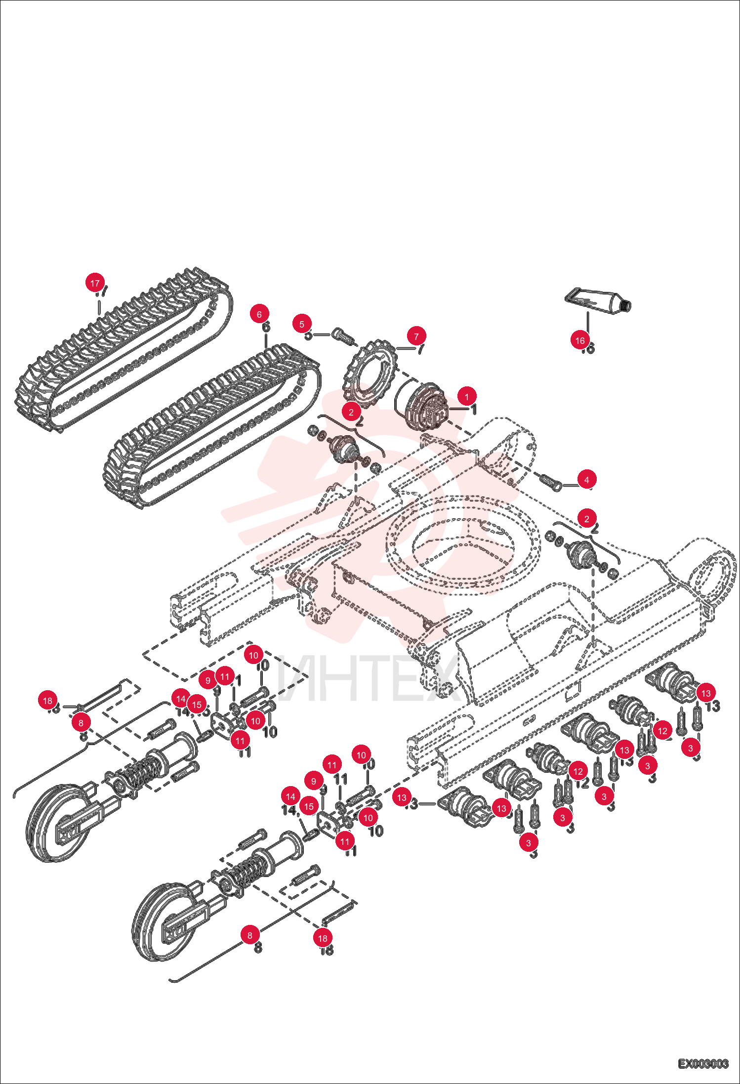 MOTOR, DRIVE HYD 5459660217 (13)