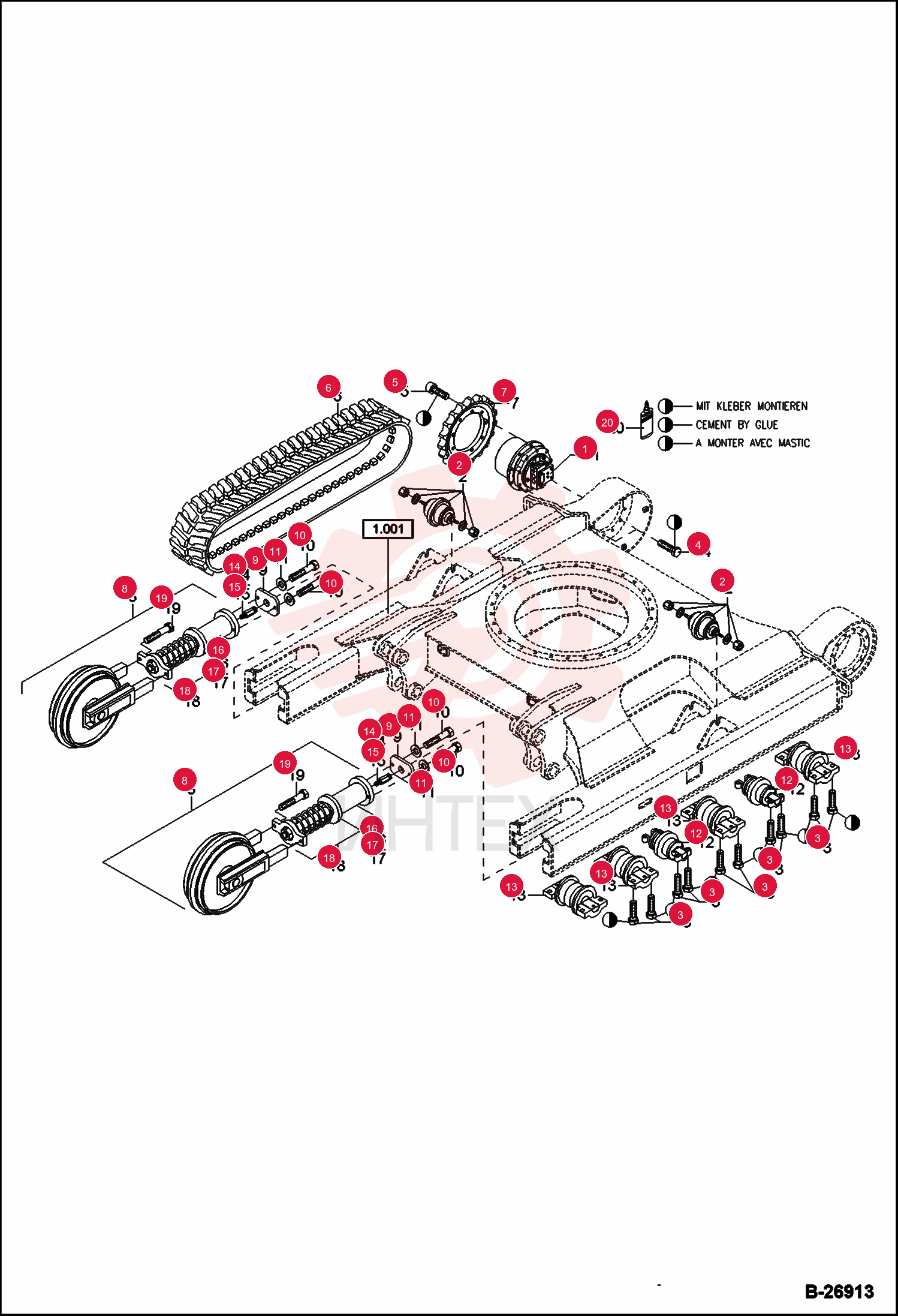 MOTOR, DRIVE HYD 5459660217 (8)