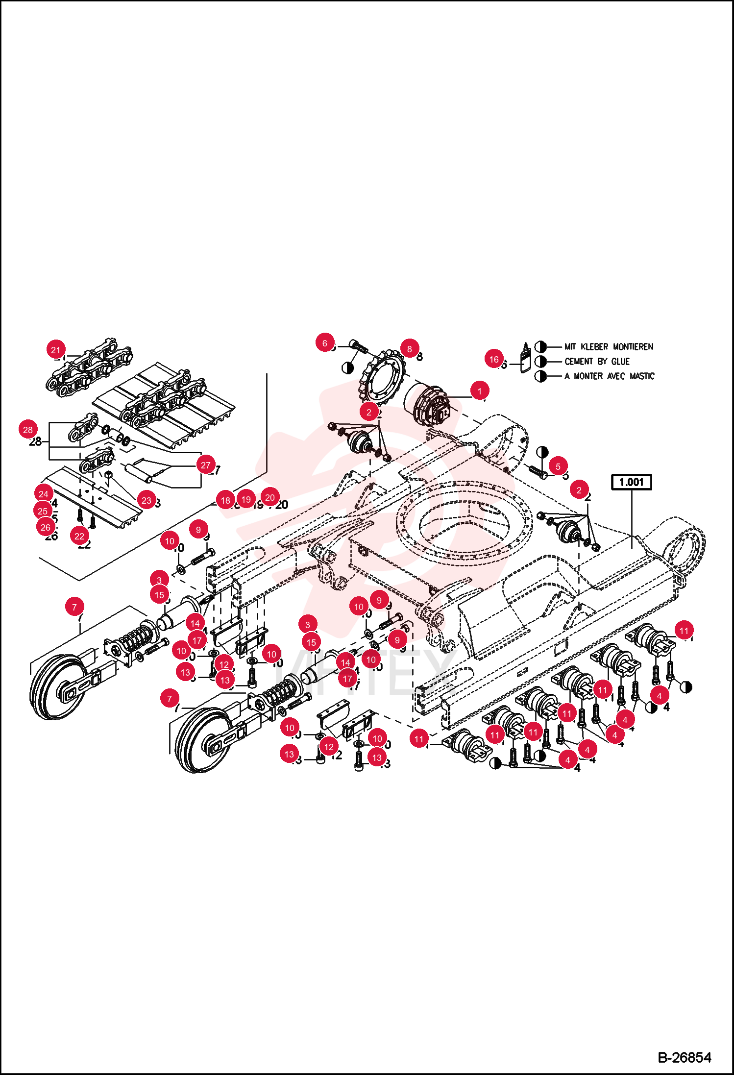 MOTOR, DRIVE HYD 5459660217 (9)